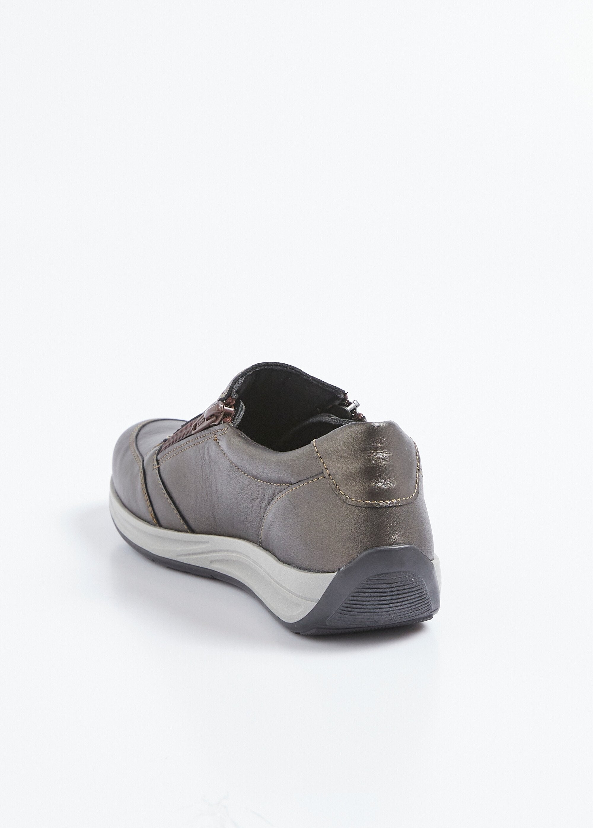 Tênis_de_couro_com_zíper_largo_Bronze_DO1_slim