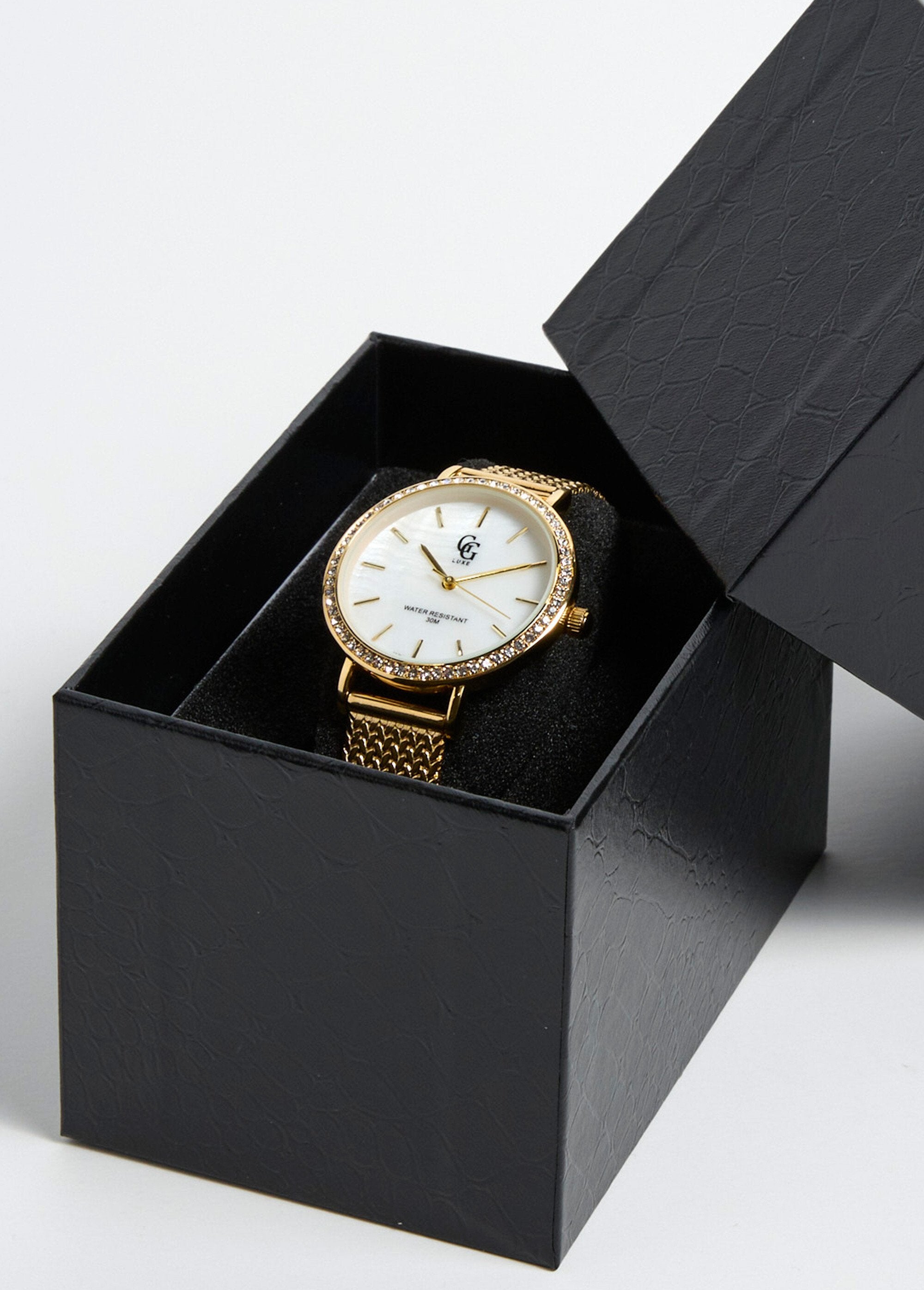 Relógio_redondo_de_aço_inoxidável_com_strass_Dore_FA1_slim