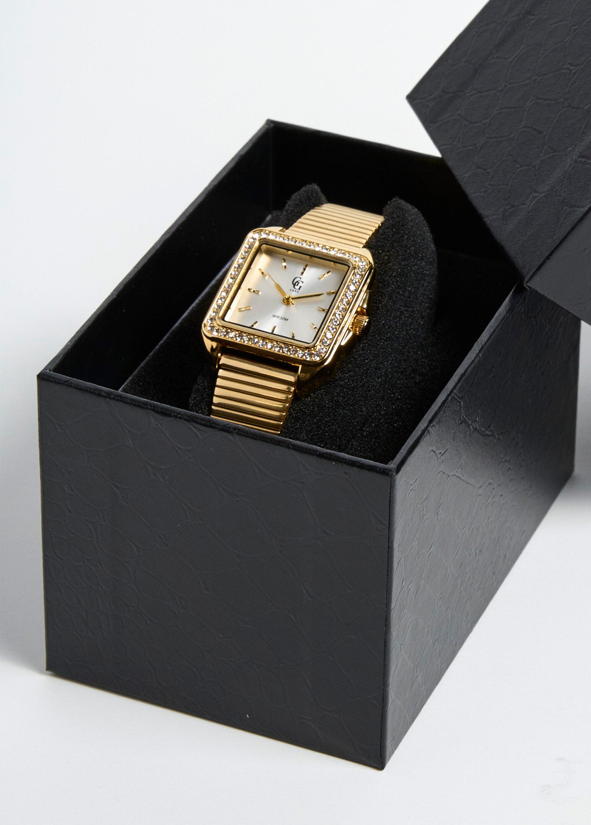 Relógio_quadrado_de_aço_inoxidável_com_strass_Dore_FA1_slim