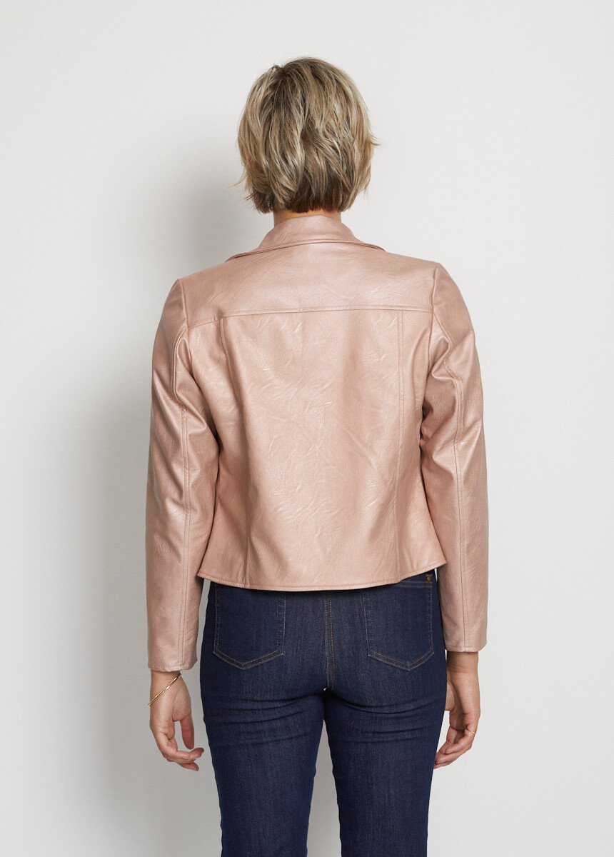 Blouson_zippé_tissu_enduit_irisé_Rose_irise_DO1_slim