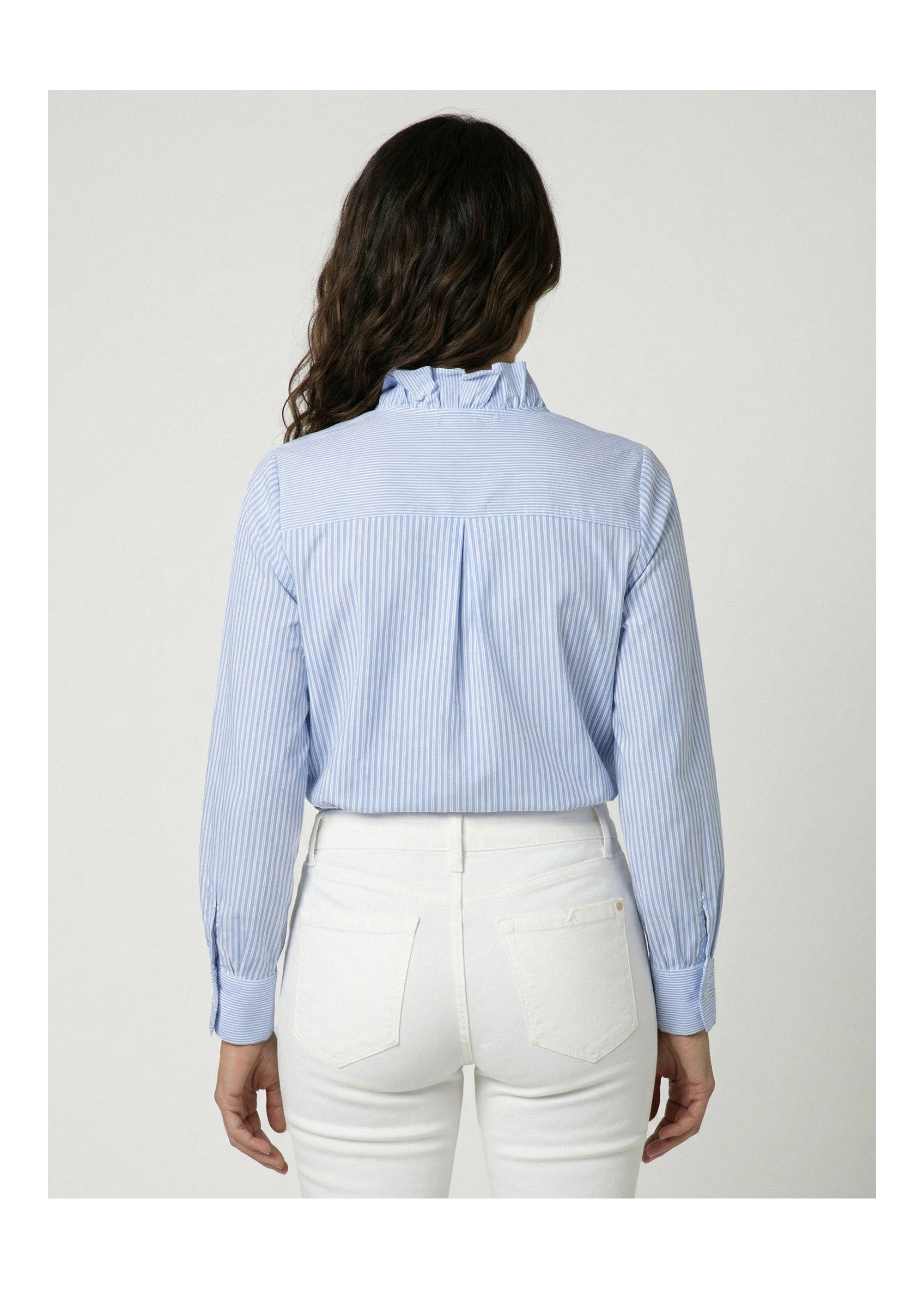 Blusa_de_riscas_plissadas_com_gola_subida_Bleu_raye_DO1_slim