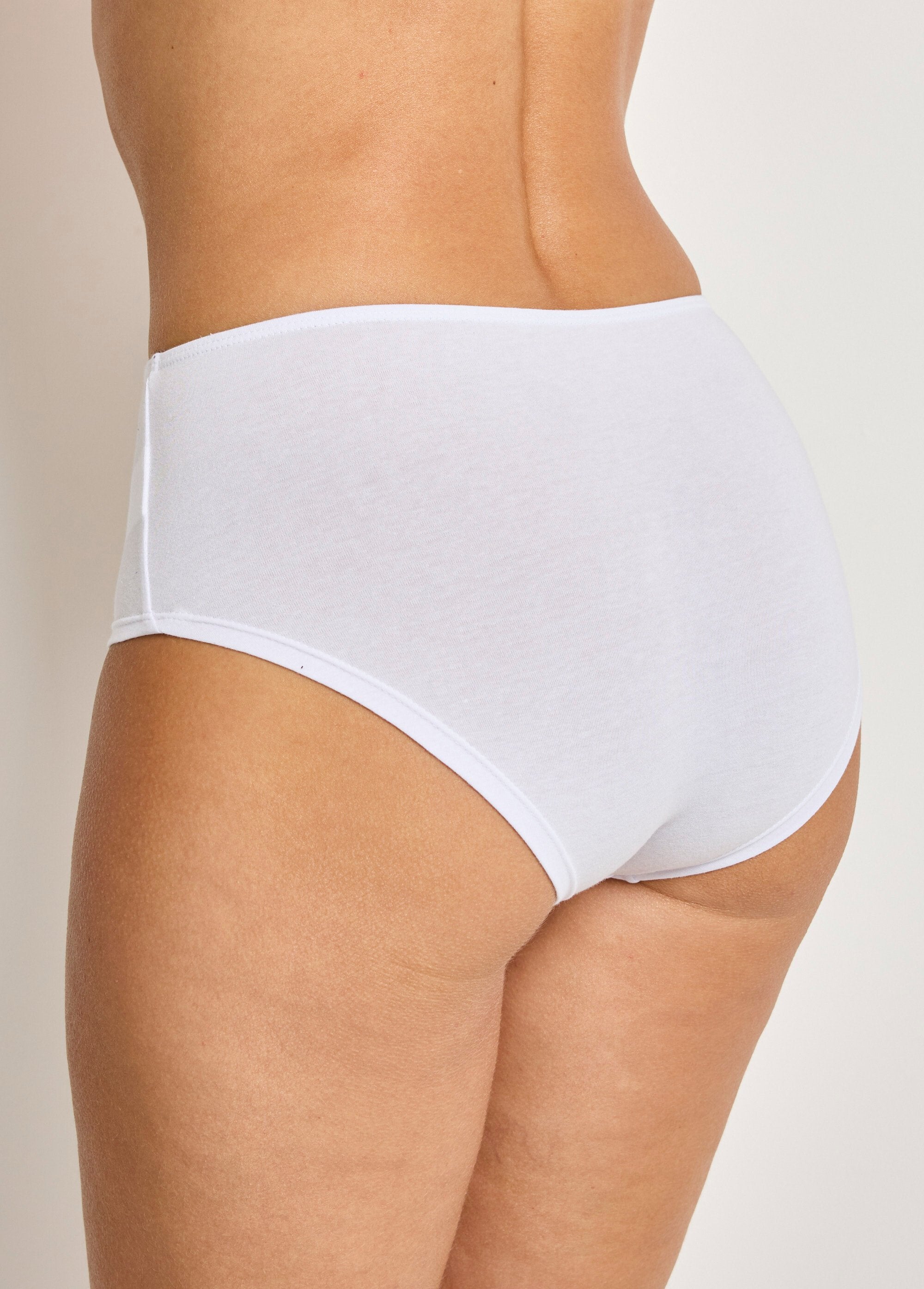 Calcinha_midi_de_algodão_elástico_de_cintura_alta_-_pacote_com_3_Assortis_bleu_lot_3_DO1_slim