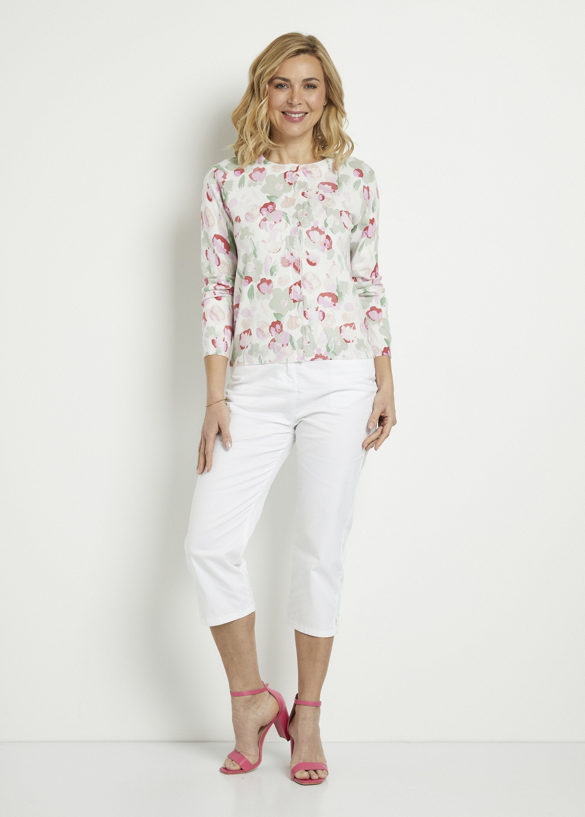 Colete_cardigan_macio_com_gola_redonda_e_botões_Vert_et_coquelicot_SF1_slim