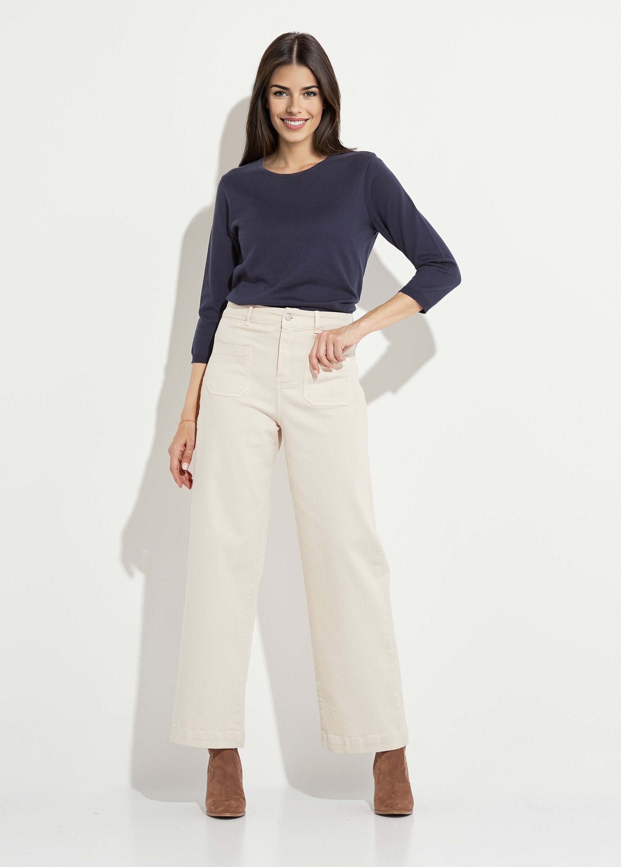 Jeans_de_perna_larga_denim_extra_elástico_com_4_bolsos_Ecru_SF1_slim