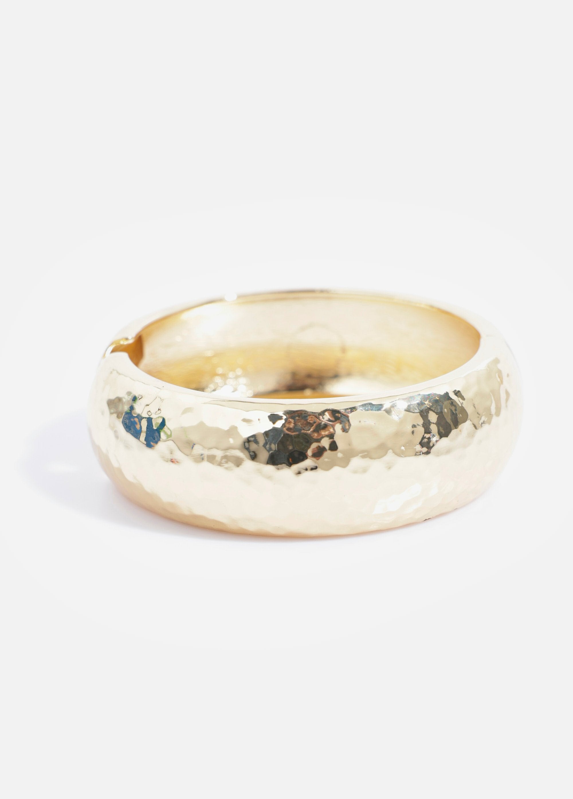 Pulseira_larga_de_aço_inoxidável_martelado_Dore_FA1_slim