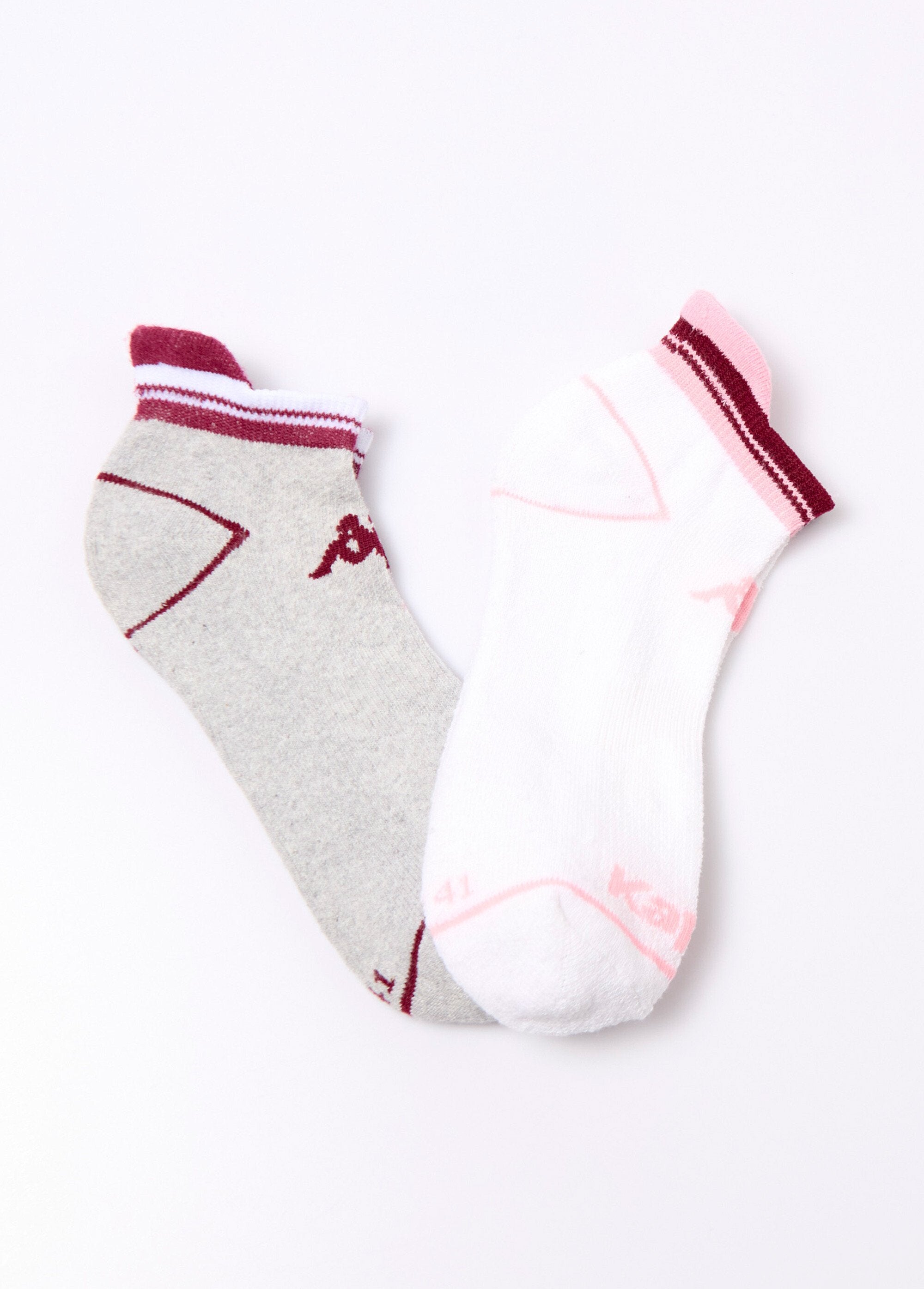 Kappa®_-_Pacote_de_2_meias_com_logotipo,_sortidas_Rose_lot_2_FA1_slim