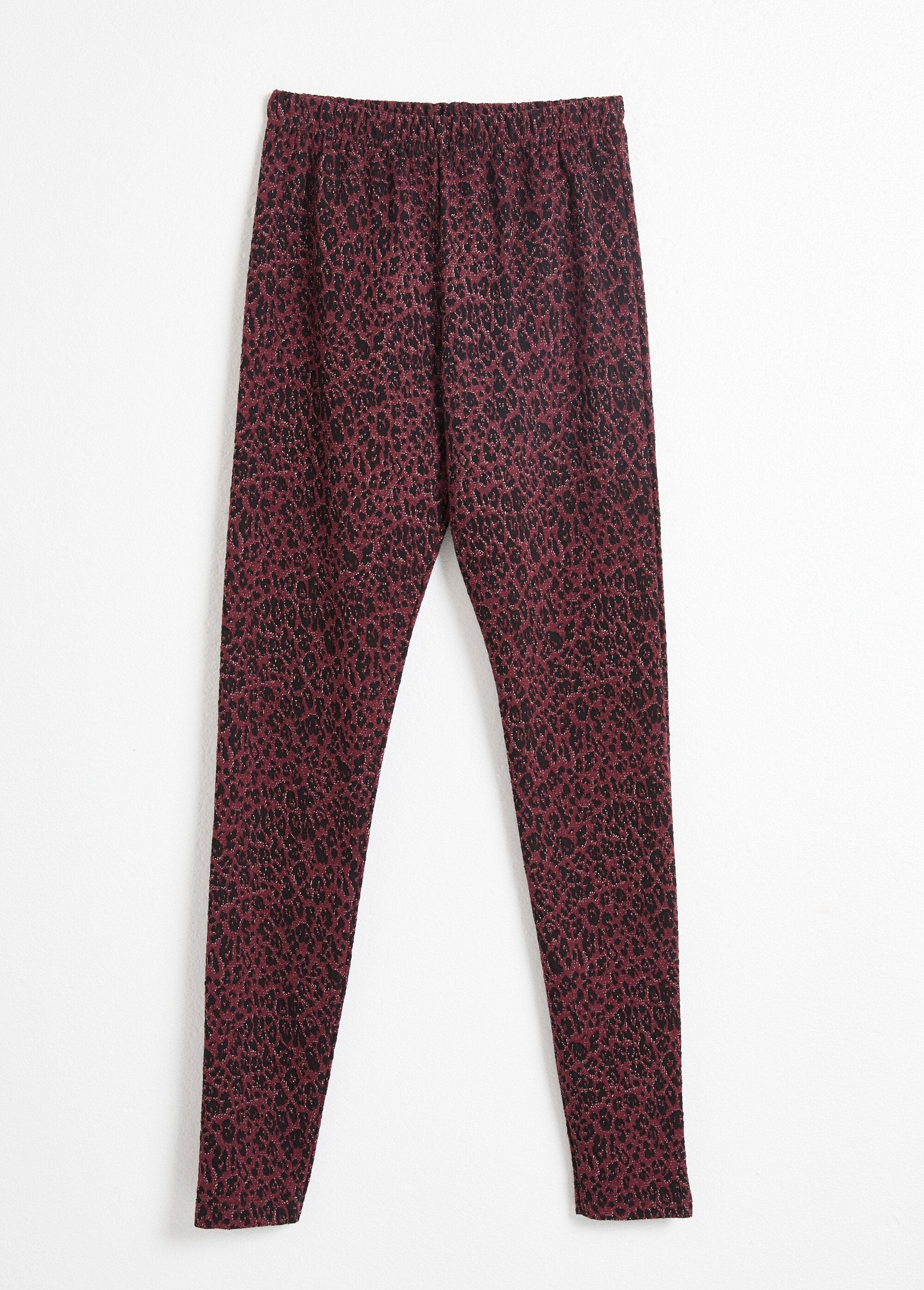 Legging_em_jacquard_de_pele_de_animal_com_cintura_elástica_Cassis_et_noir_AP1_slim