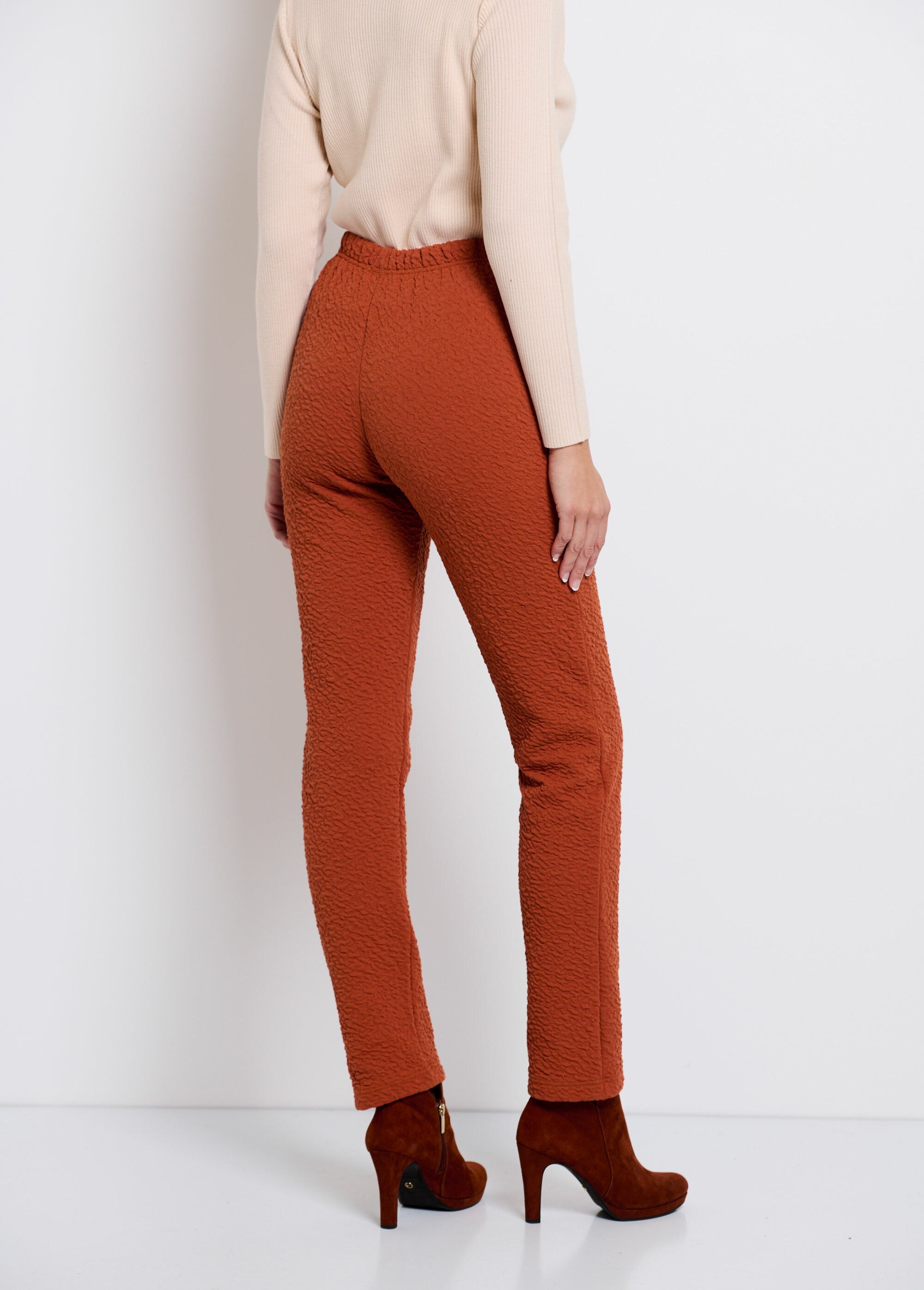 Leggings_elásticas_lisas_ou_bicolores_com_cintura_elástica_Uni_brique_DO1_slim