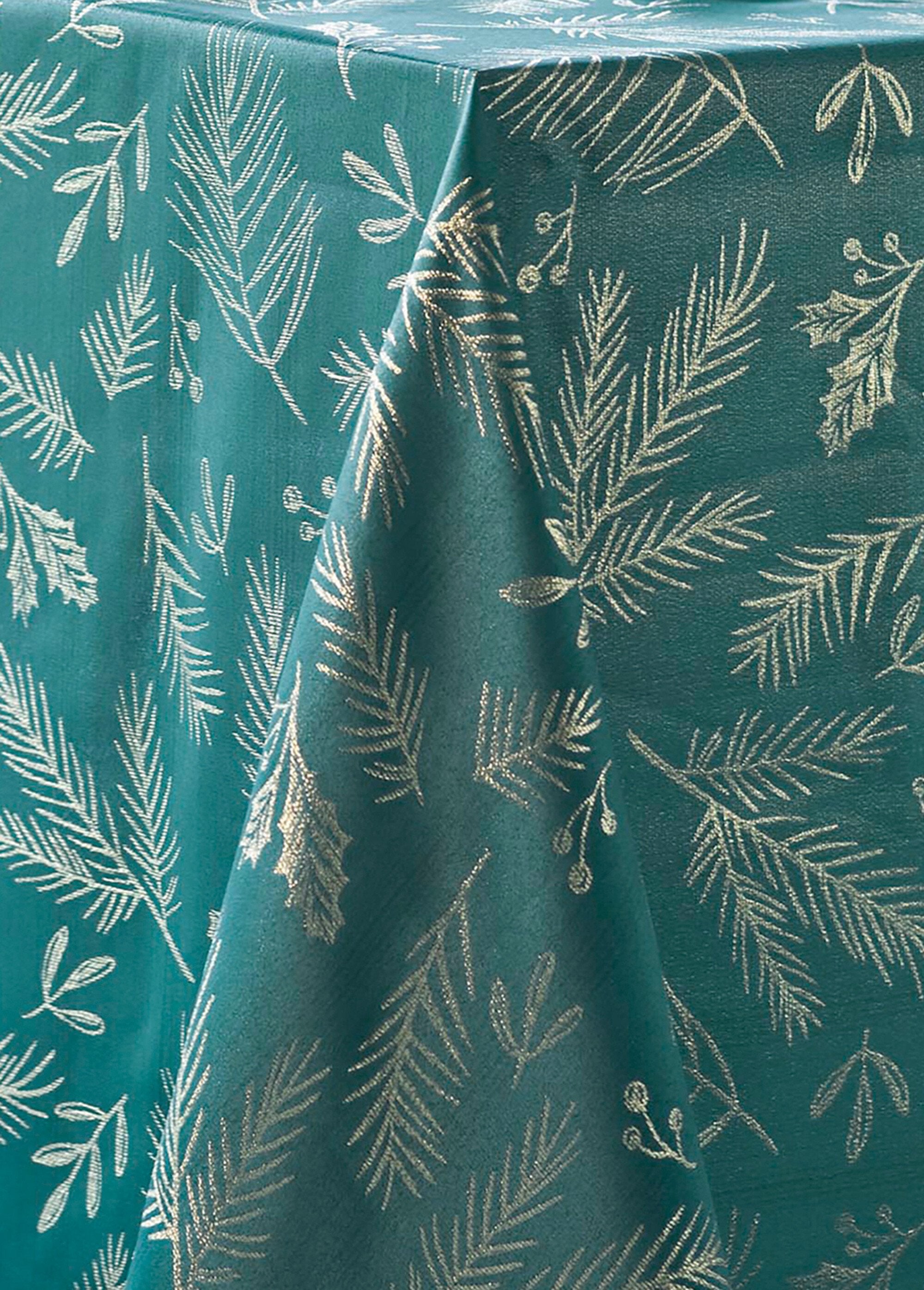 Toalha_de_mesa_para_festa_com_estampa_metálica_Holly_Vert_sapin_et_jaune_DE1_slim