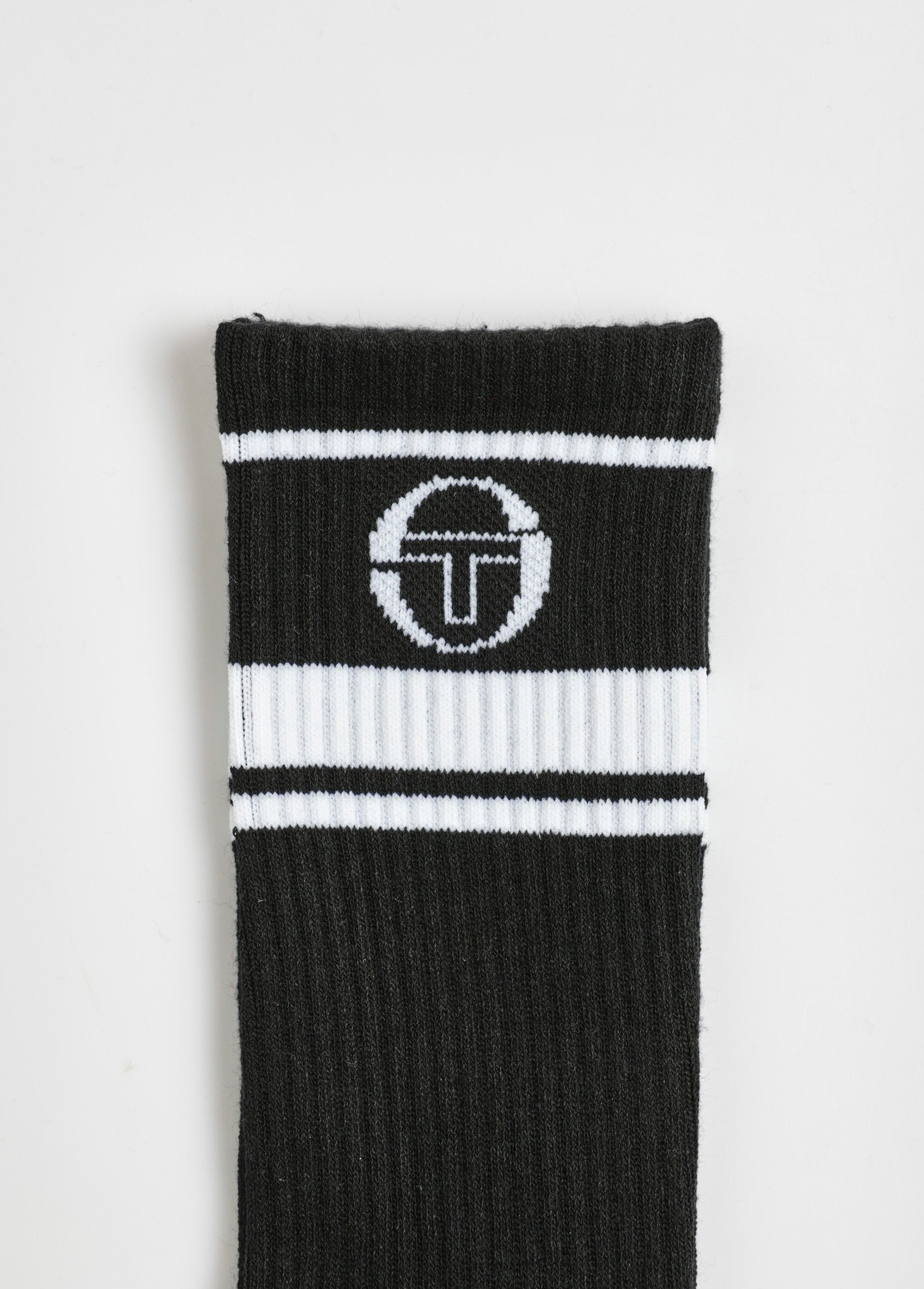 Pacote_de_2_meias_de_algodão_reciclado,_escuras_Noir_DE2_slim