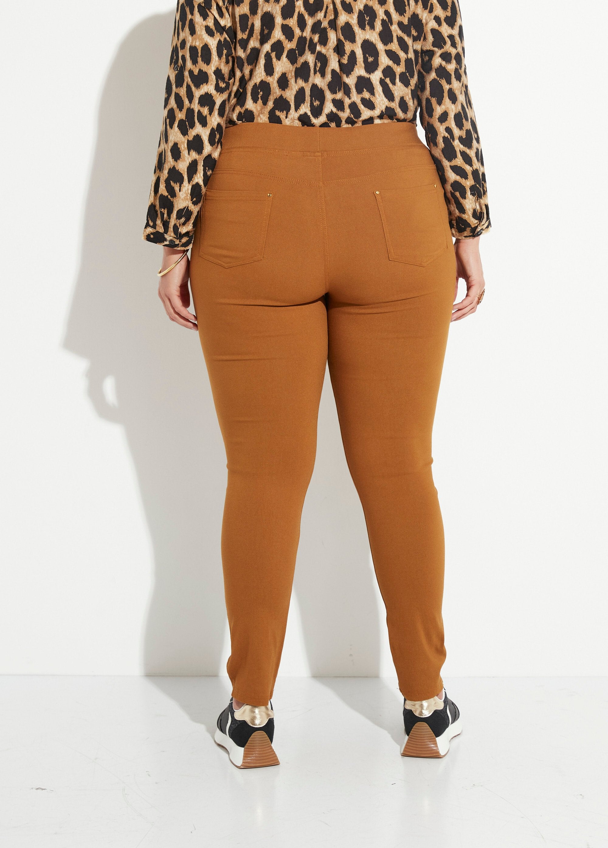 Pantalon_extensible_taille_élastiquée_Camel_DO1_curvy
