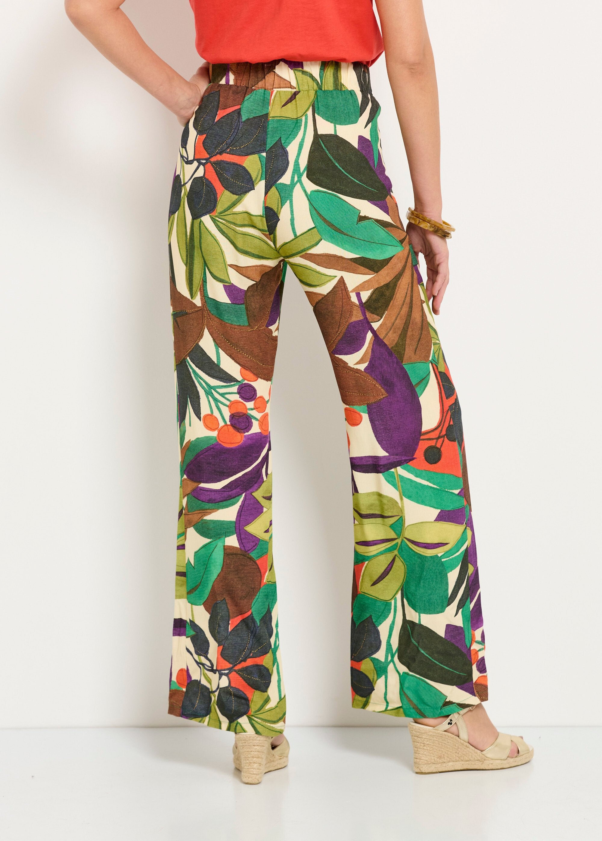 Calça_estampada_com_cós_largo_e_elástico_Multicolore_DO1_slim