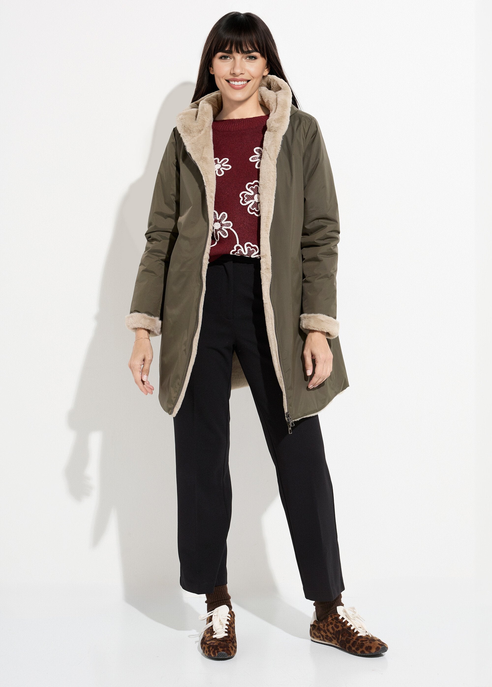 Parka_réversible_déperlant_/_fourrure_1_Kaki_et_beige_SF1_slim