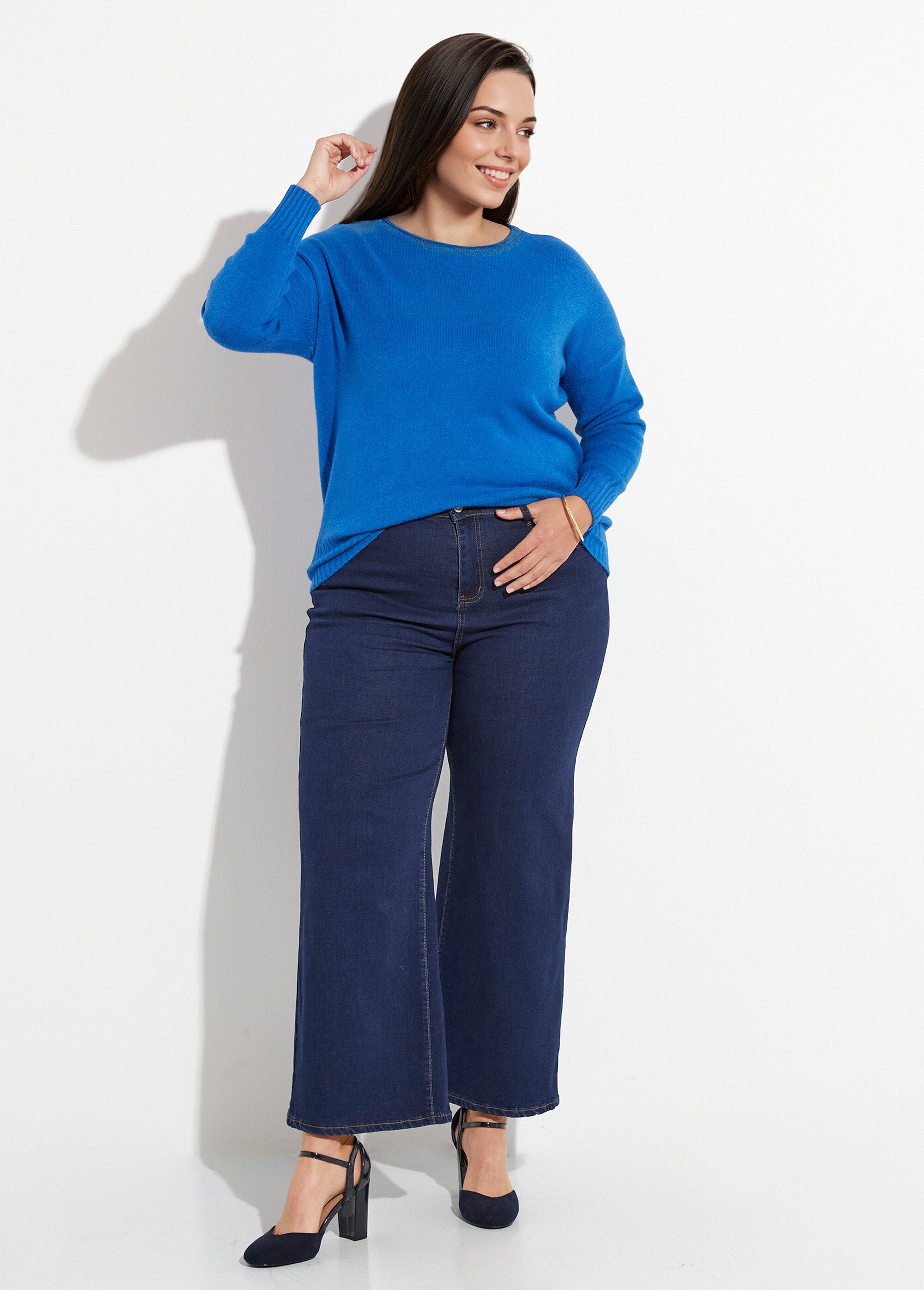 Camisola_de_gola_redonda_com_rebordos_canelados_Bleu_vif_SF1_curvy