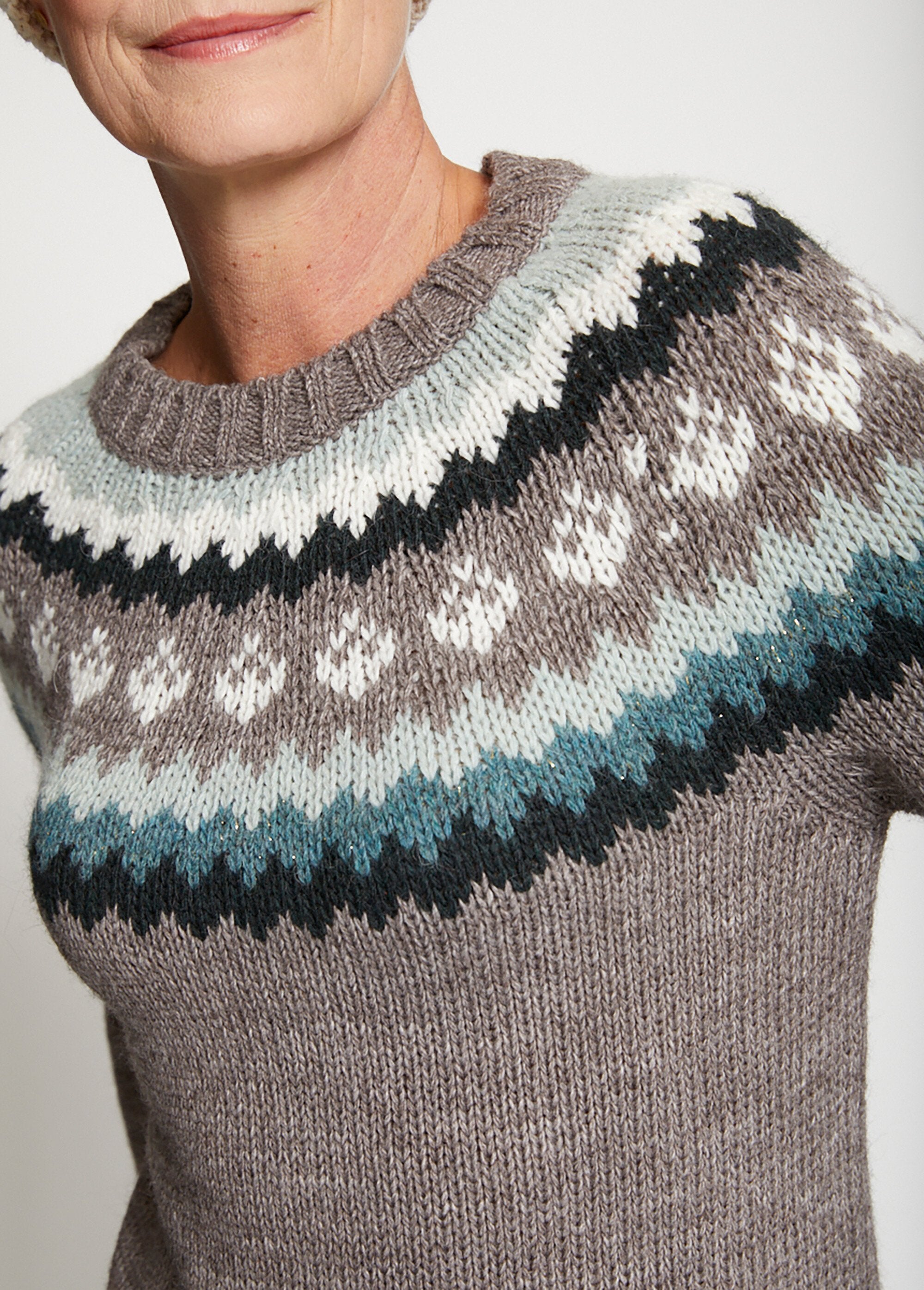 Suéter_jacquard_liso_colocado_Taupe_et_vert_DE1_slim