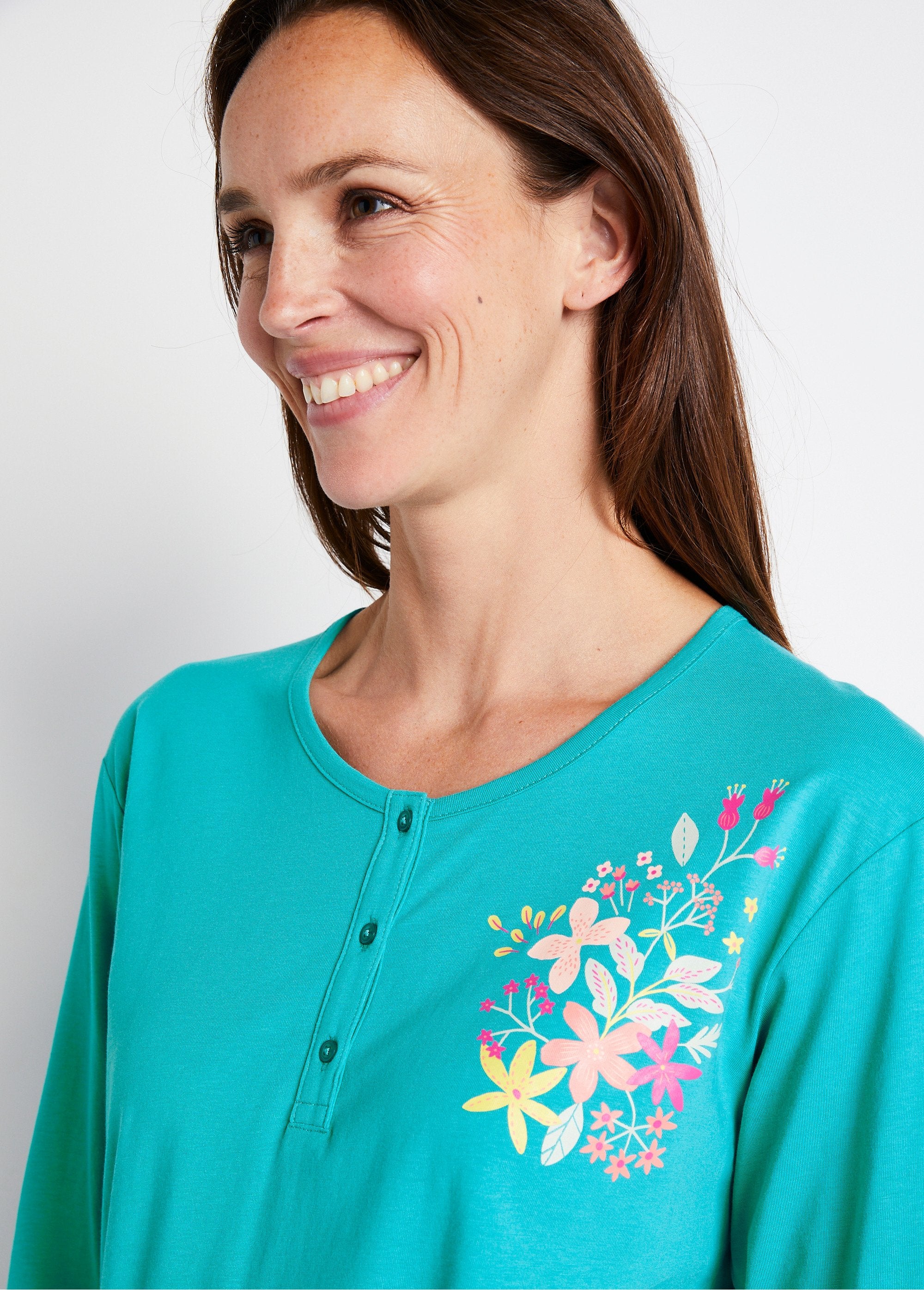 Pijama_de_algodão_floral_Vert_canard_DE1_slim