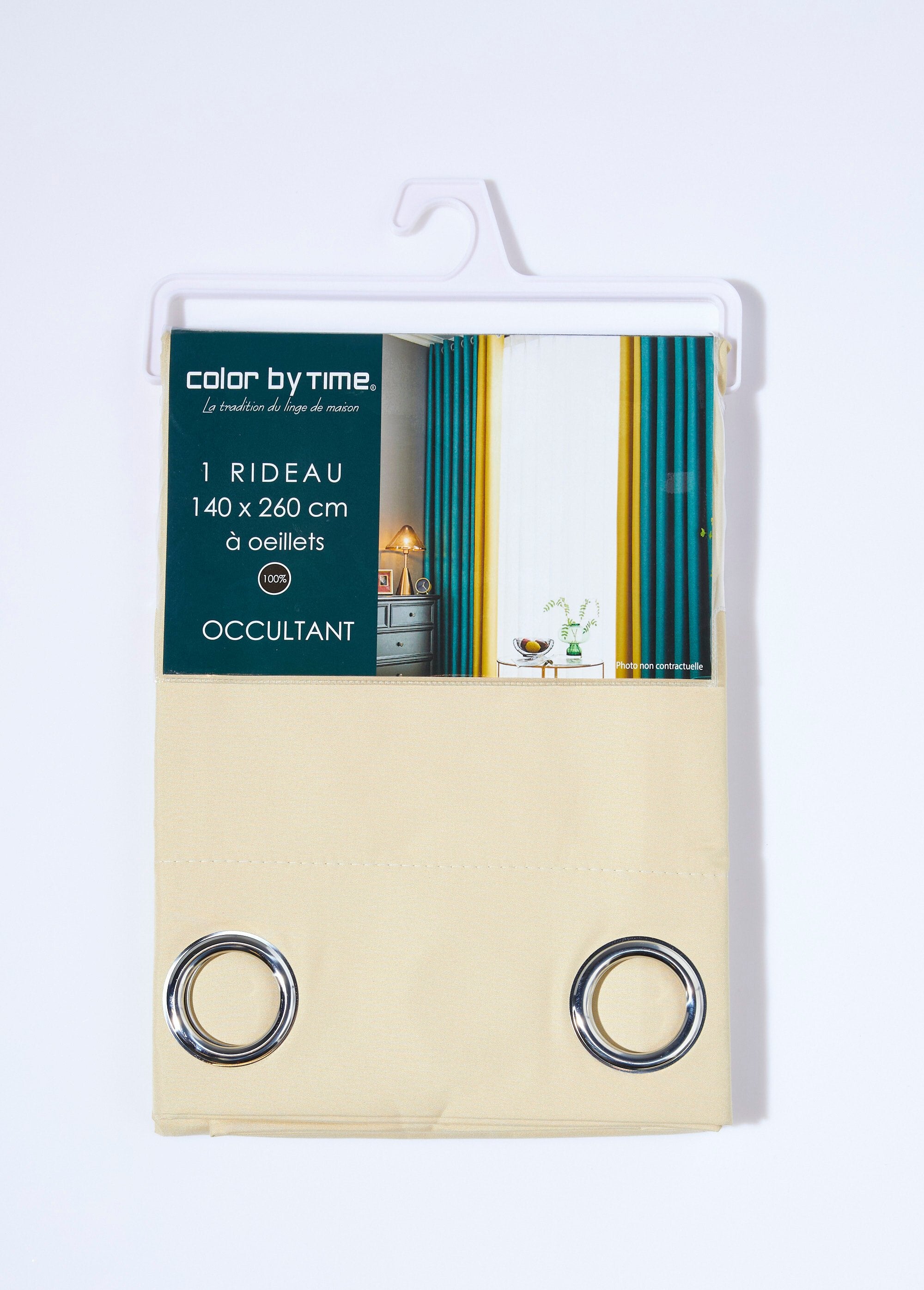 Cortina_blackout_lisa_de_1_painel_com_ilhós_Beige_DE2_slim