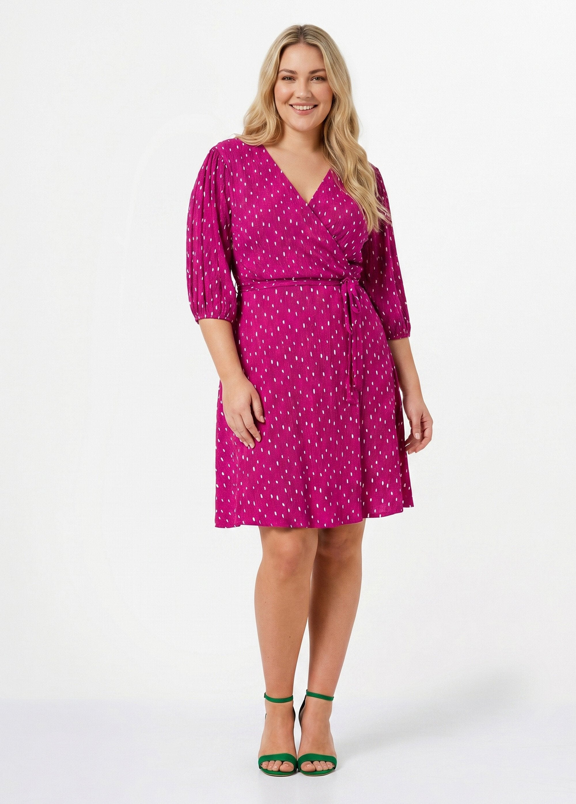 Vestido_de_malha_com_estampado_de_bolinhas_Violet_et_blanc_FA1_curvy