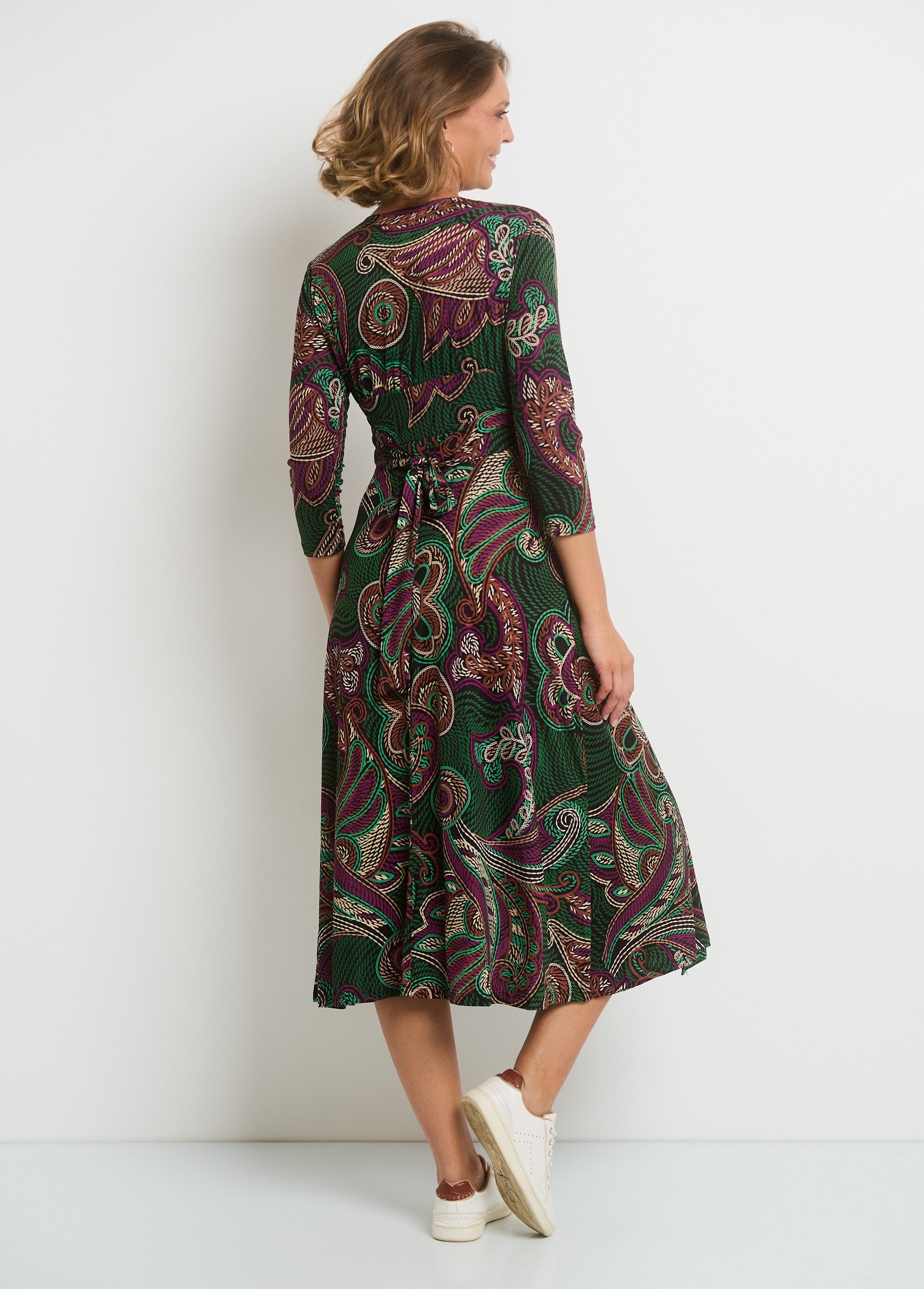 Vestido_envelope_de_malha_com_cintura_drapeada_Rose_et_vert_DO1_slim