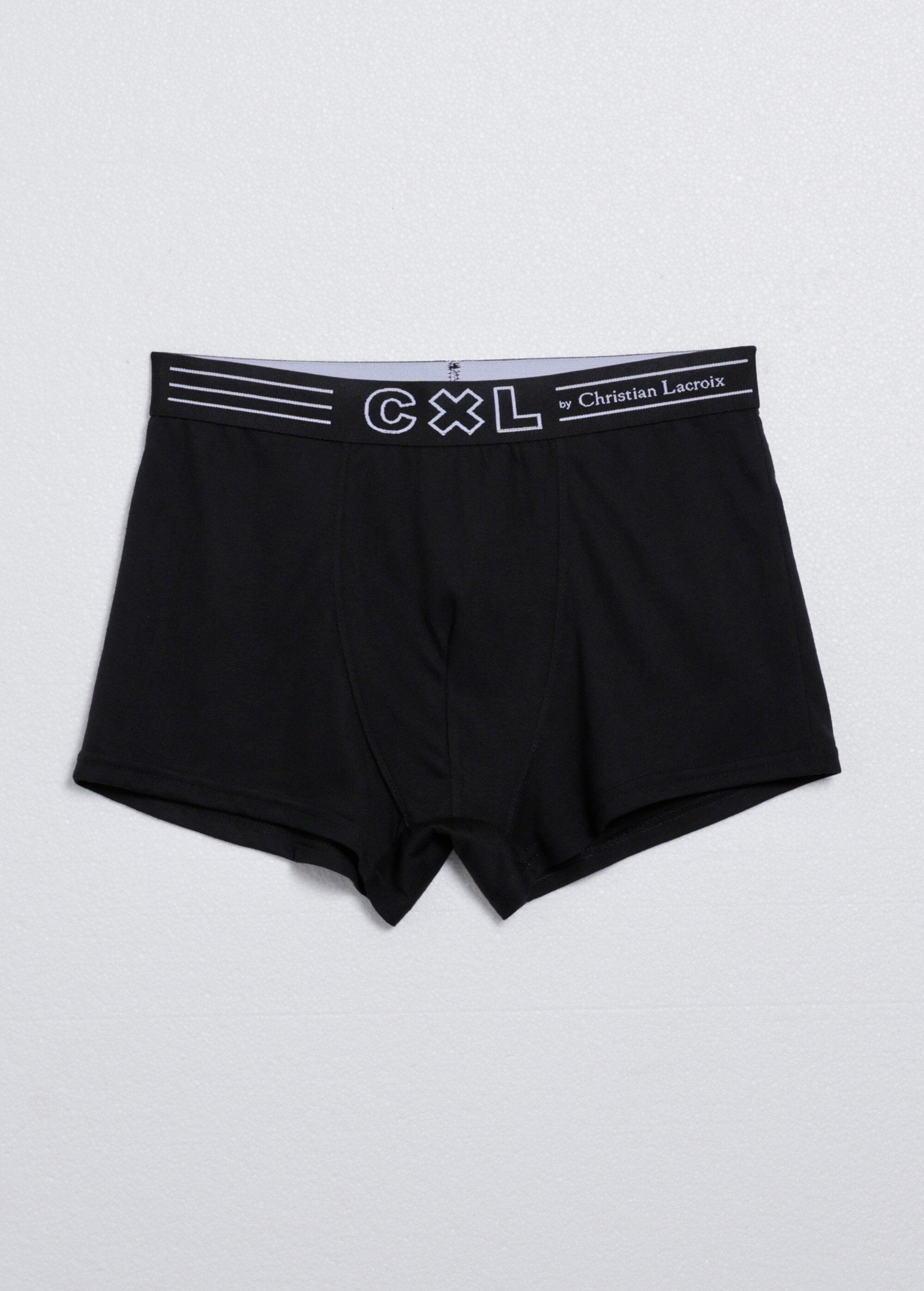 Boxers_lisos_com_cós_elástico_e_logotipo_Assortis_noir_DE2_slim