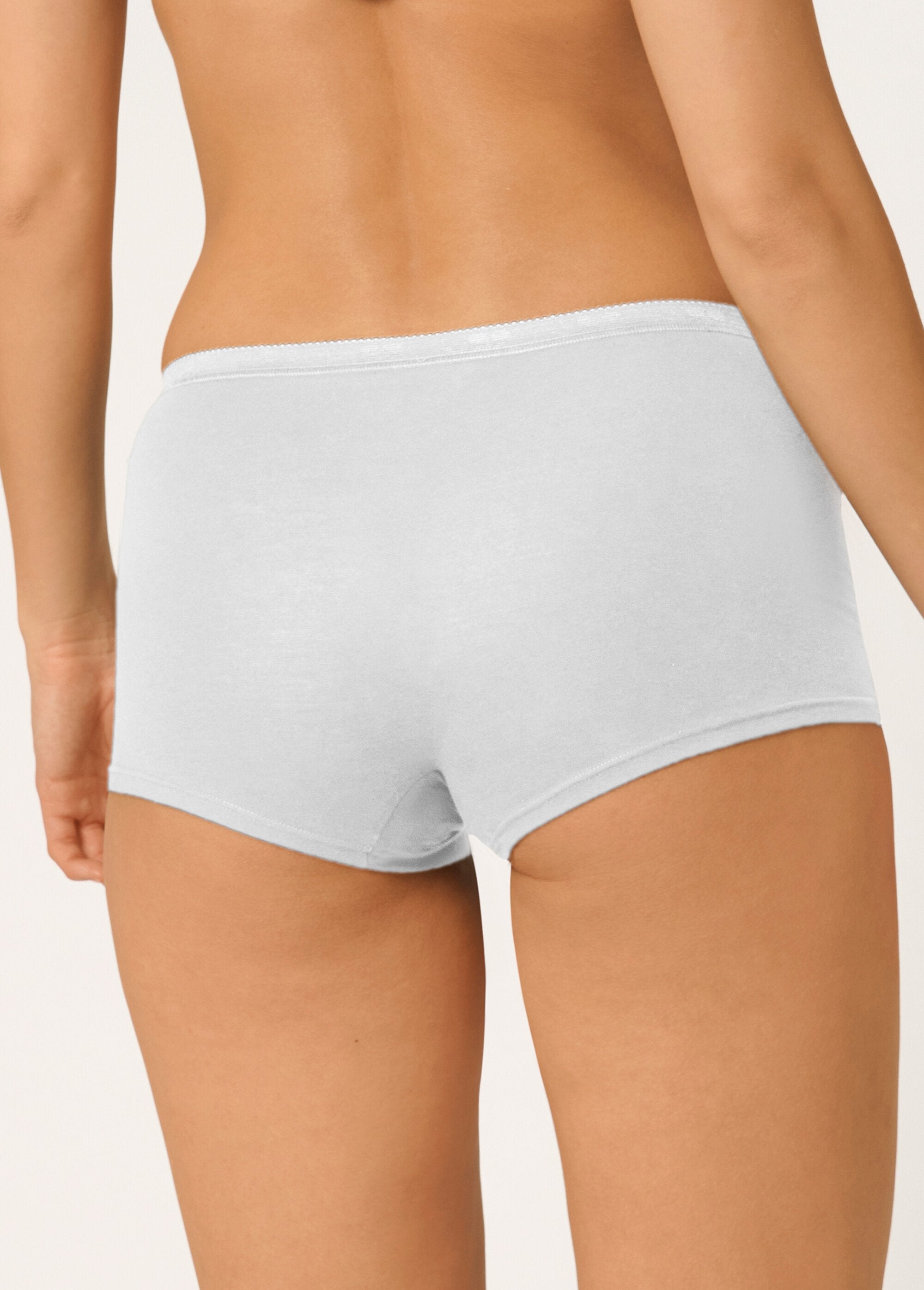 Sloggi®_-_Shorty_Basic+_algodão_elástico_liso_Blanc_DO1_slim