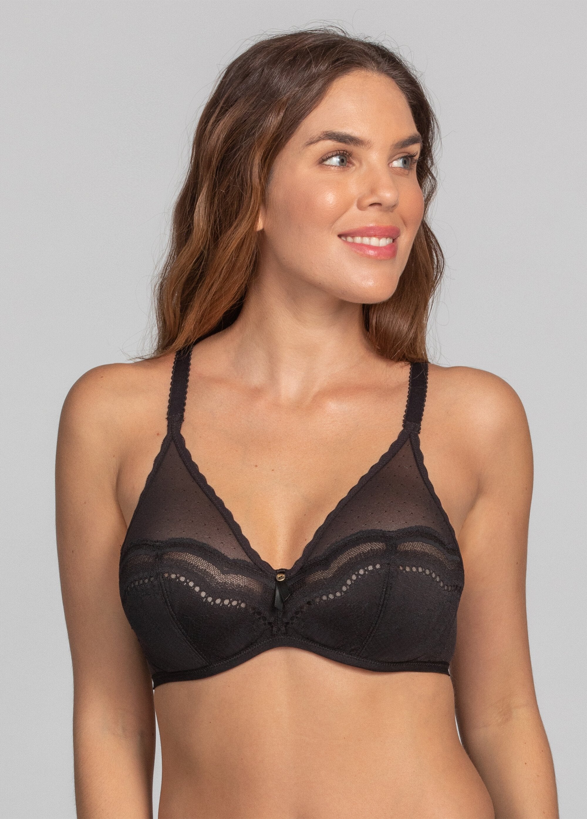Playtex Soutien de renda refinado Noir Afibel