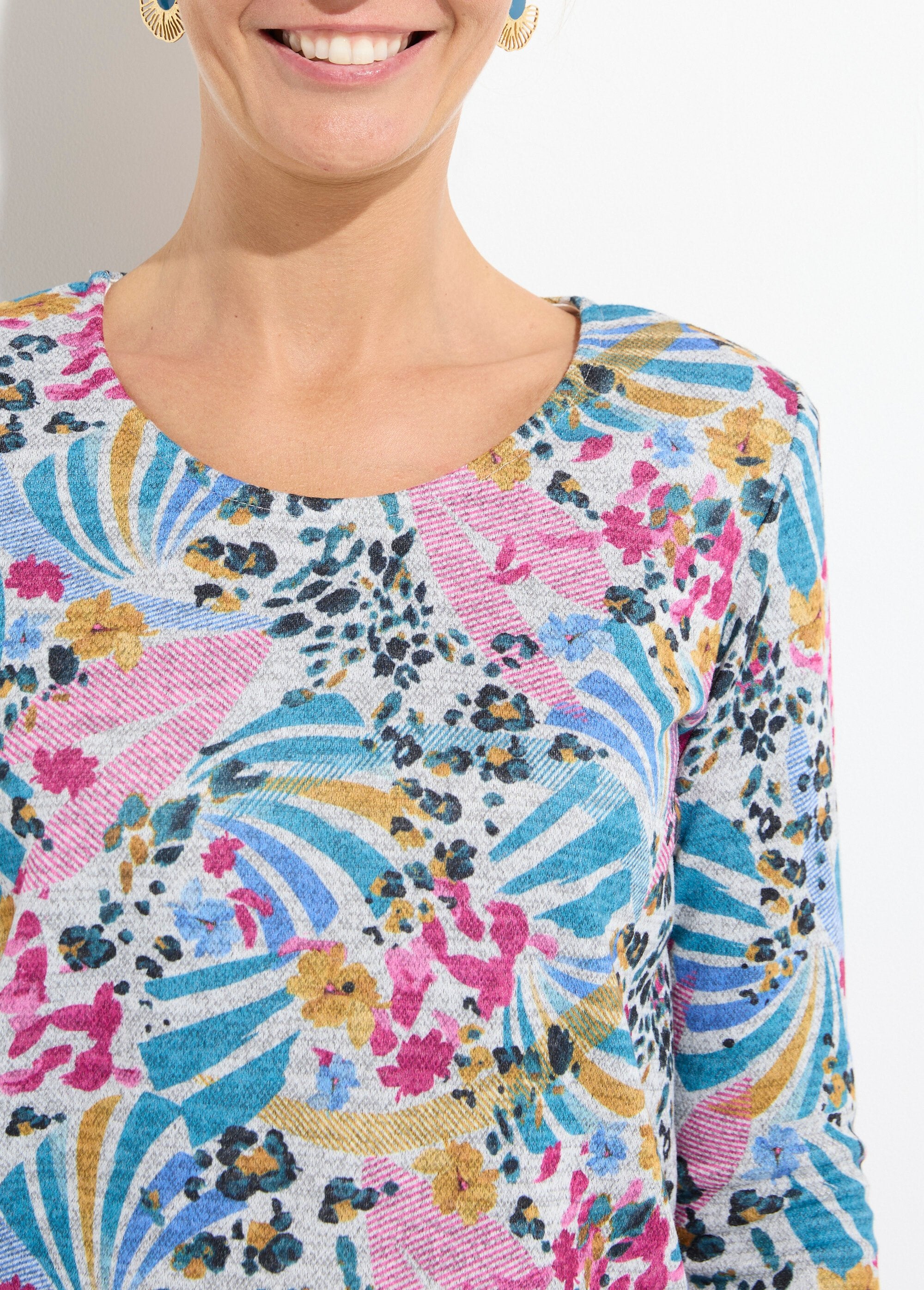 T-shirt_com_estampado_quente,_gola_redonda,_mangas_compridas_Gris_et_rose_DE1_slim