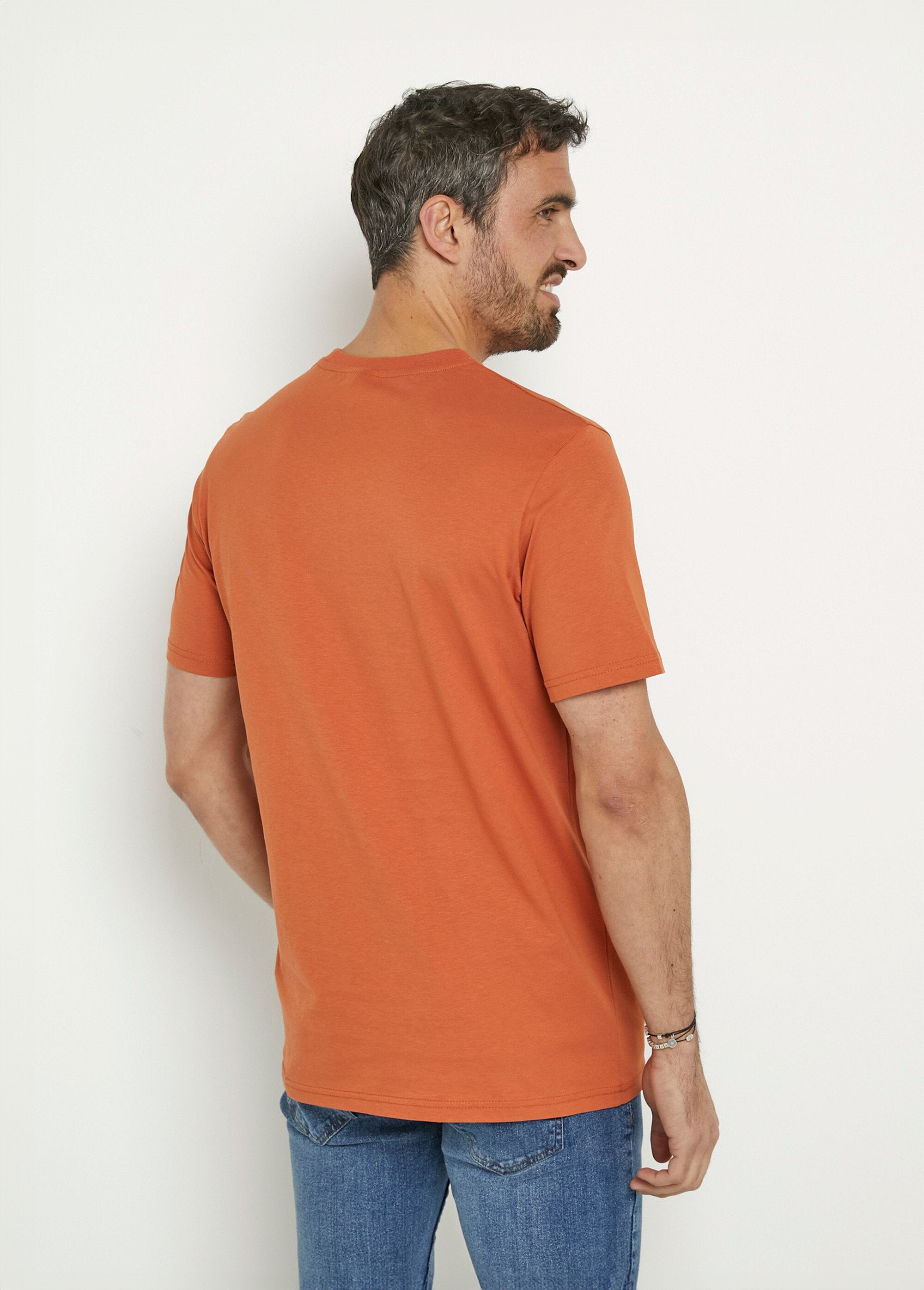 Camiseta_de_algodão_de_manga_curta_com_gola_redonda_Orange_DO1_slim