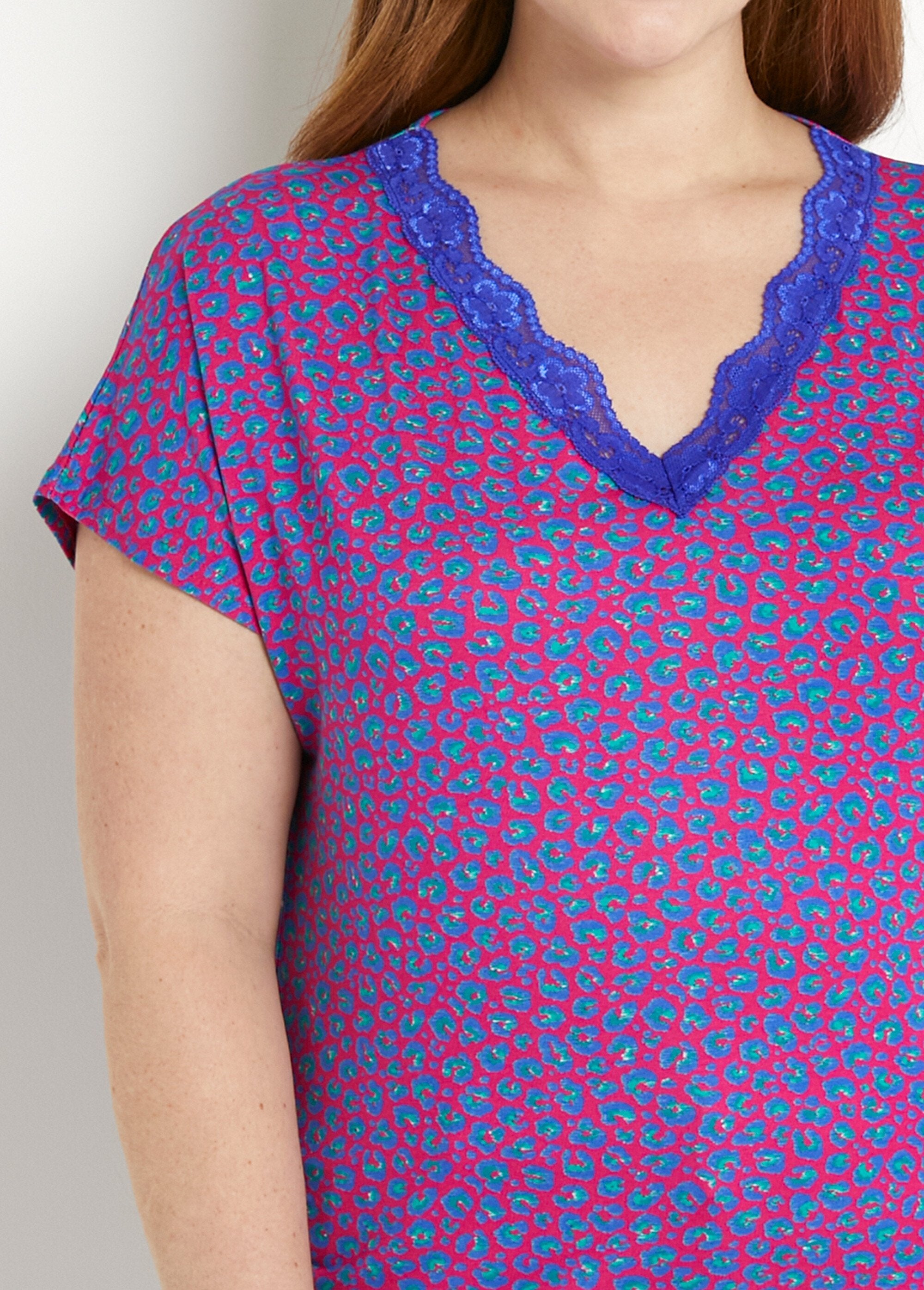 T-shirt_curta_de_renda_elástica_Fond_fuchsia_DE1_curvy