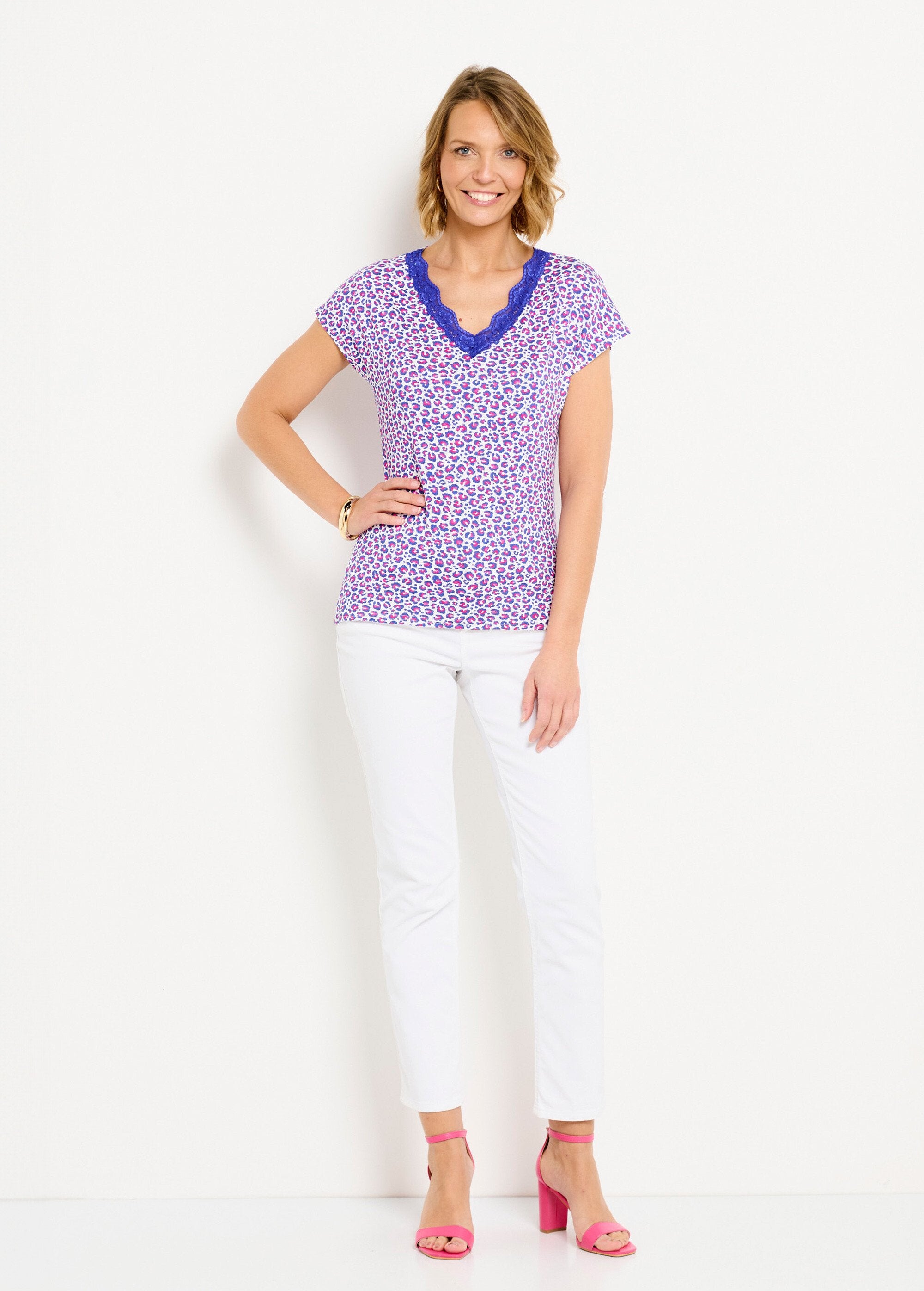 T-shirt_curta_de_renda_elástica_Fond_ecru_SF1_slim