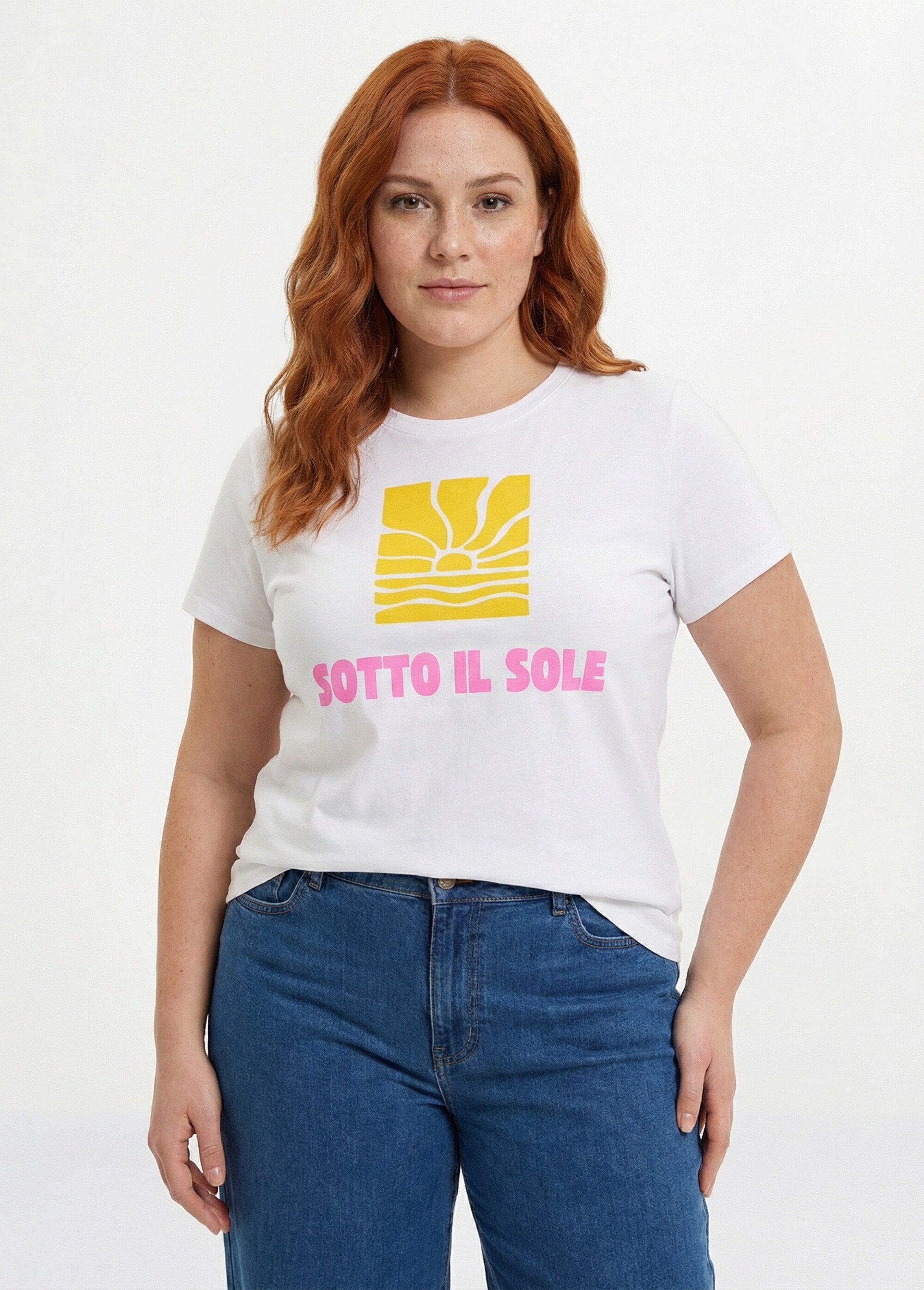 T-shirt_de_manga_curta,_motivo_sol_Blanc_imprime_FA2_curvy