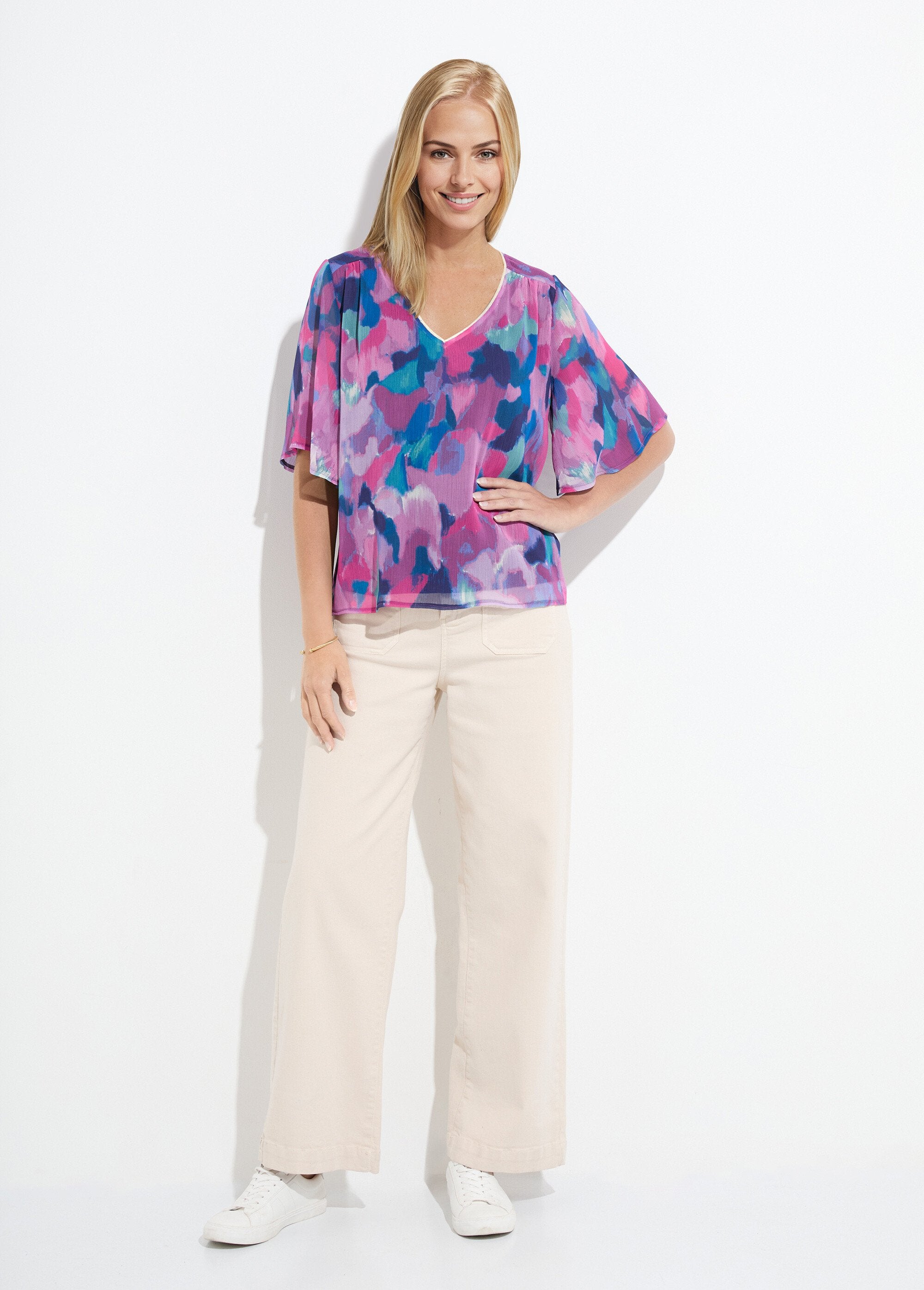 Túnica_de_voile_estampada_com_decote_em_V_e_folgada_Multicolore_SF1_slim