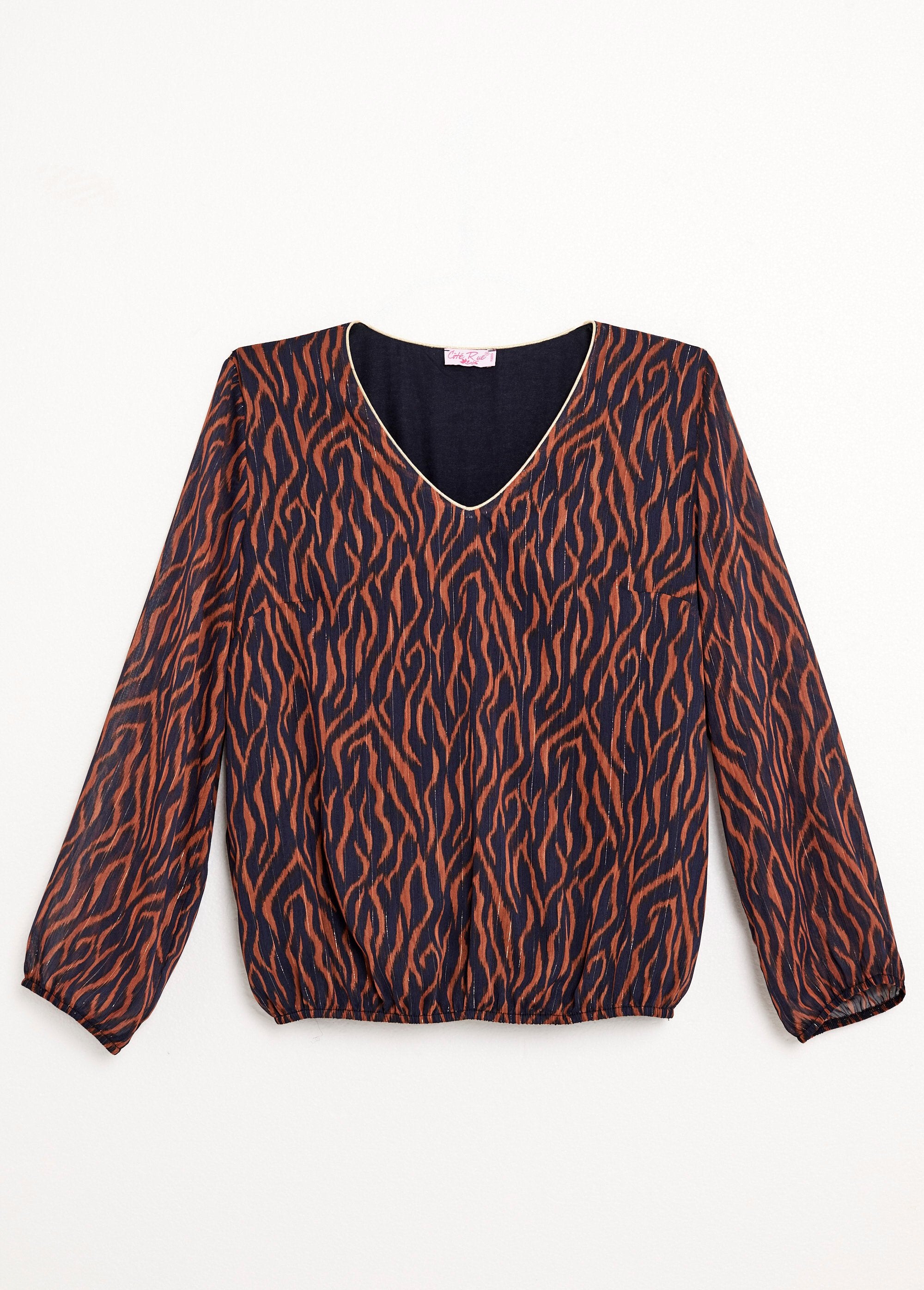 Túnica_em_voile_estampado_com_decote_em_V_e_forro_Imprime_marine_AP1_slim