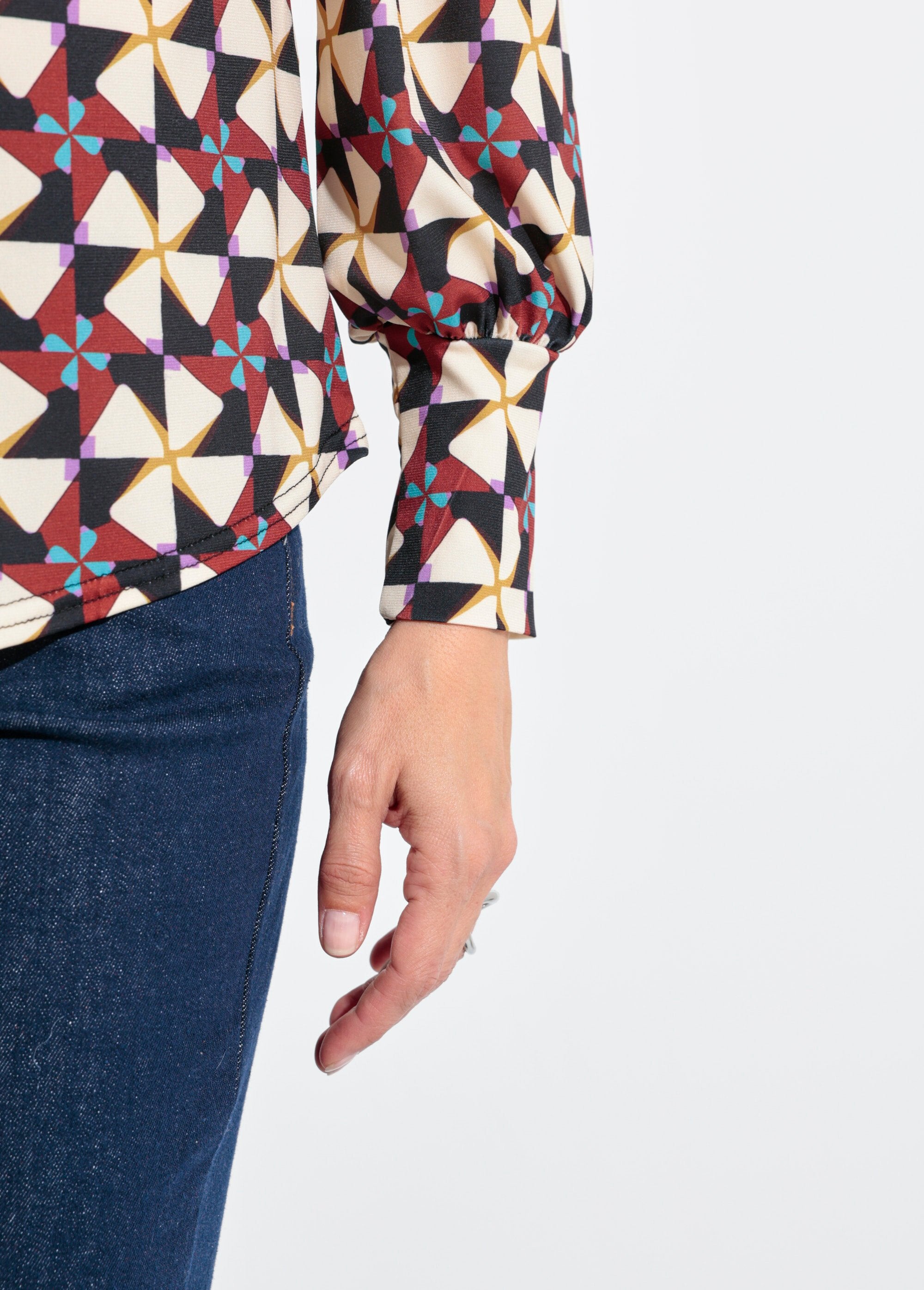 Túnica_de_manga_comprida_com_punhos_apertados_Ecru_et_marron_DE2_slim