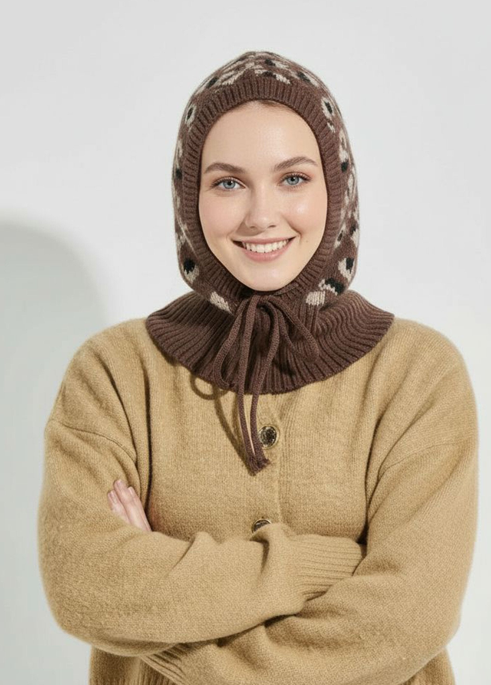 Cagoule_maille_léopard_avec_laine_Leopard_FA1_slim