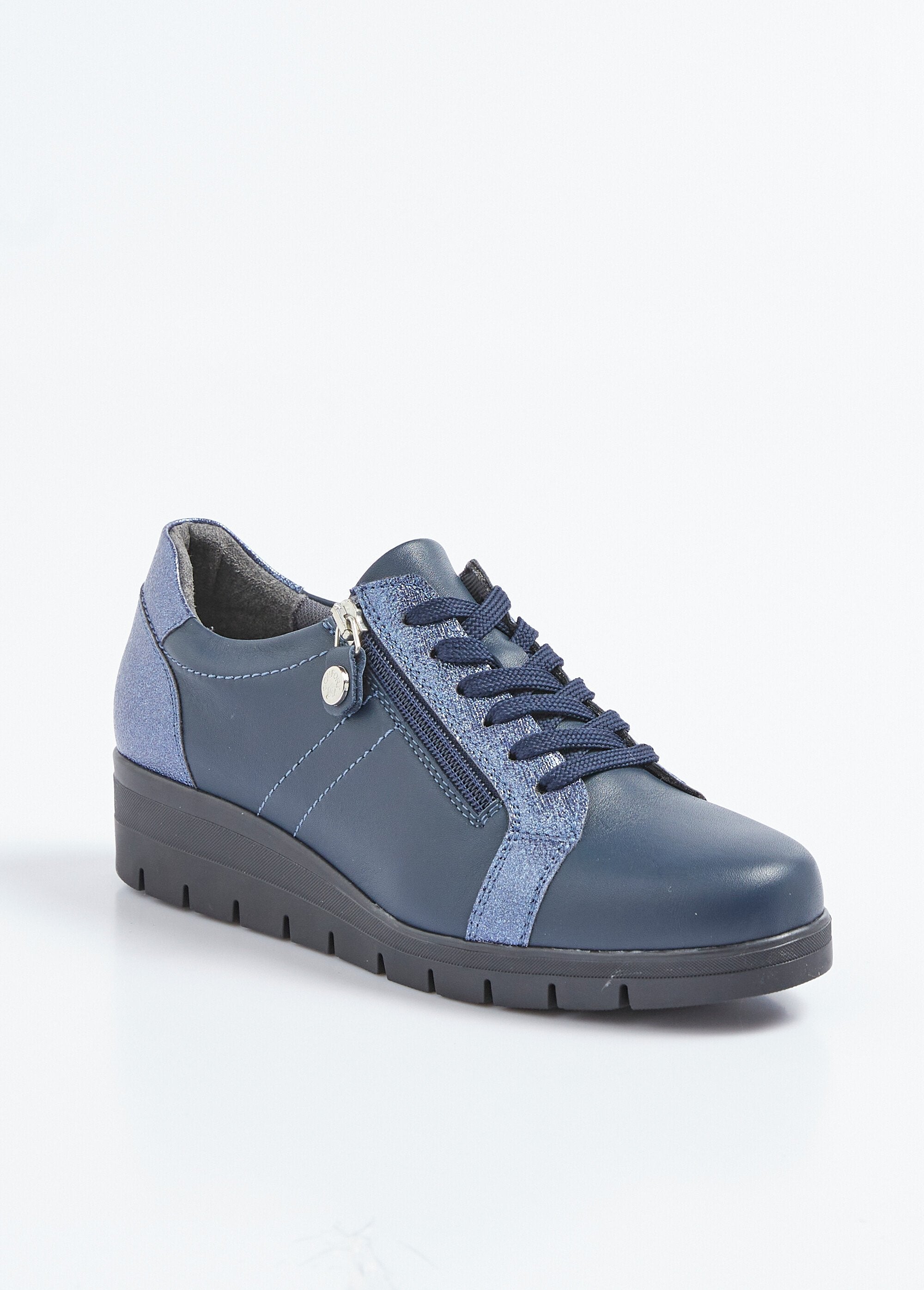 Tênis_bi-material_com_cadarço_e_zíper,_largura_confortável_Bleu_FA1_slim