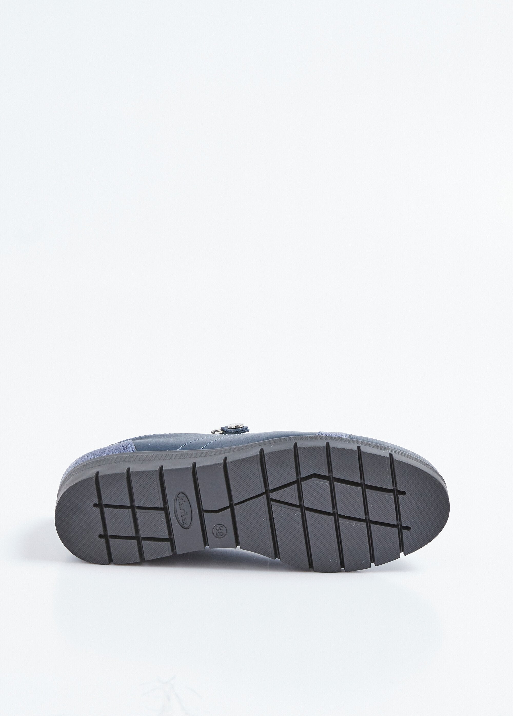 Tênis_bi-material_com_cadarço_e_zíper,_largura_confortável_Bleu_UN1_slim
