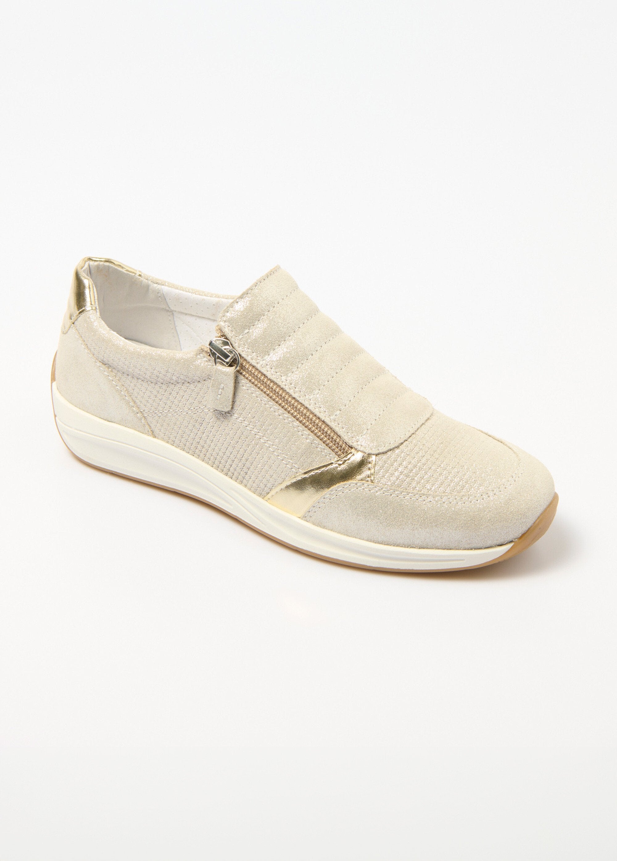 Tênis_de_couro_com_zíper_largo_Beige_irise_FA1_slim