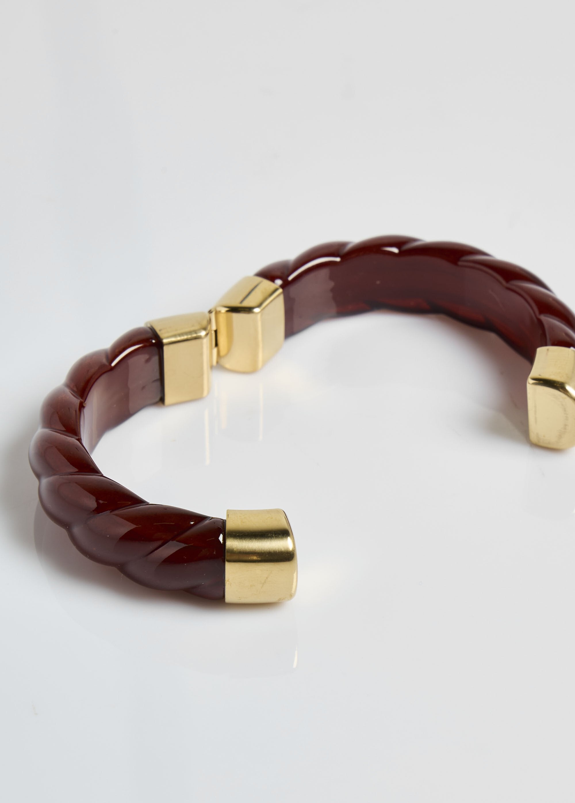 Anel_torcido_em_resina_e_aço_inoxidável_Marron_DE1_slim