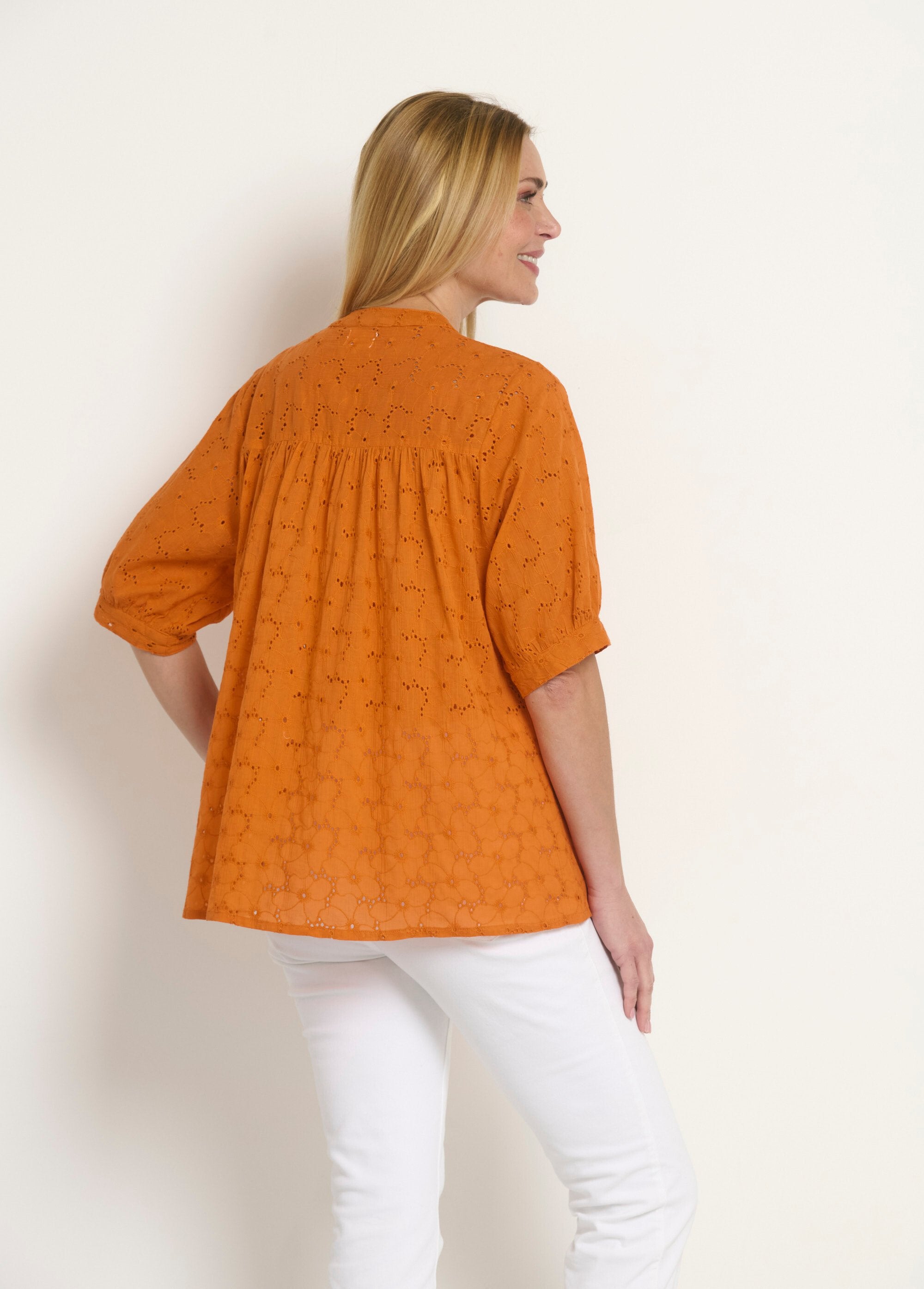 Blouse_manches_courtes_broderie_anglaise_Orange_DO1_slim