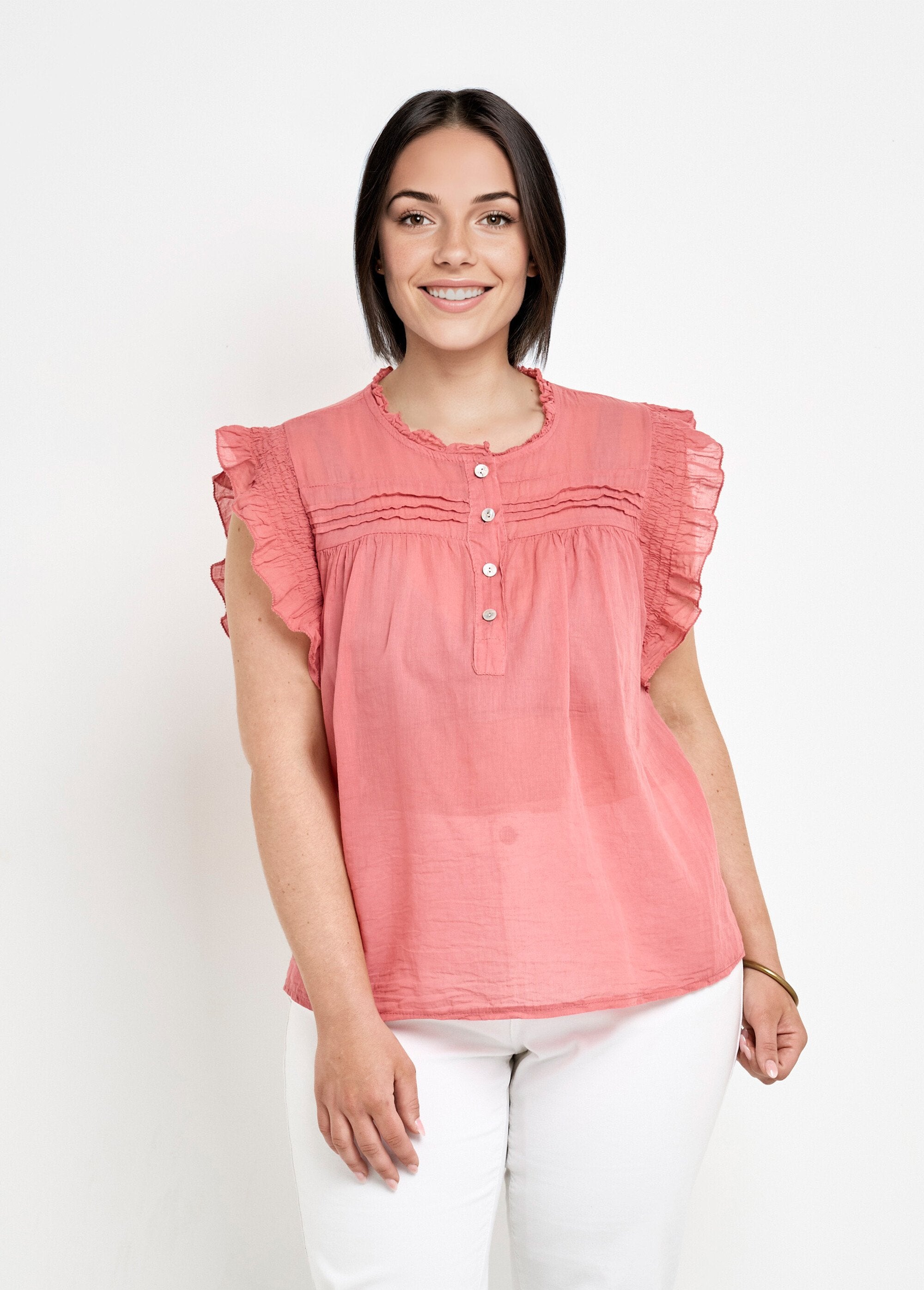 Blouse_sans_manches_en_voile_de_coton_Vieux_rose_FA1_curvy