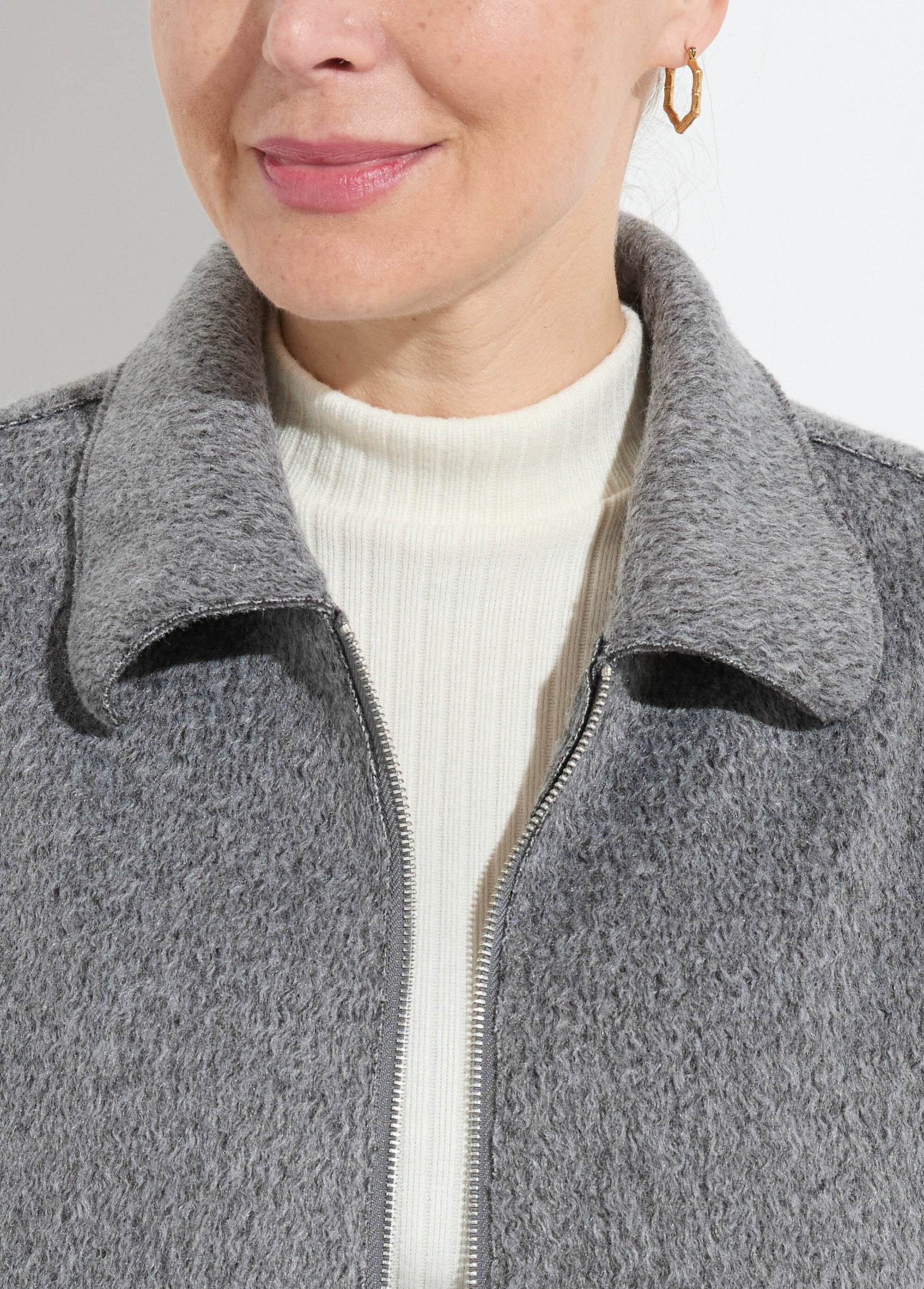Jaqueta_de_tecido_atoalhado_liso_com_zíper_Gris_DE1_slim