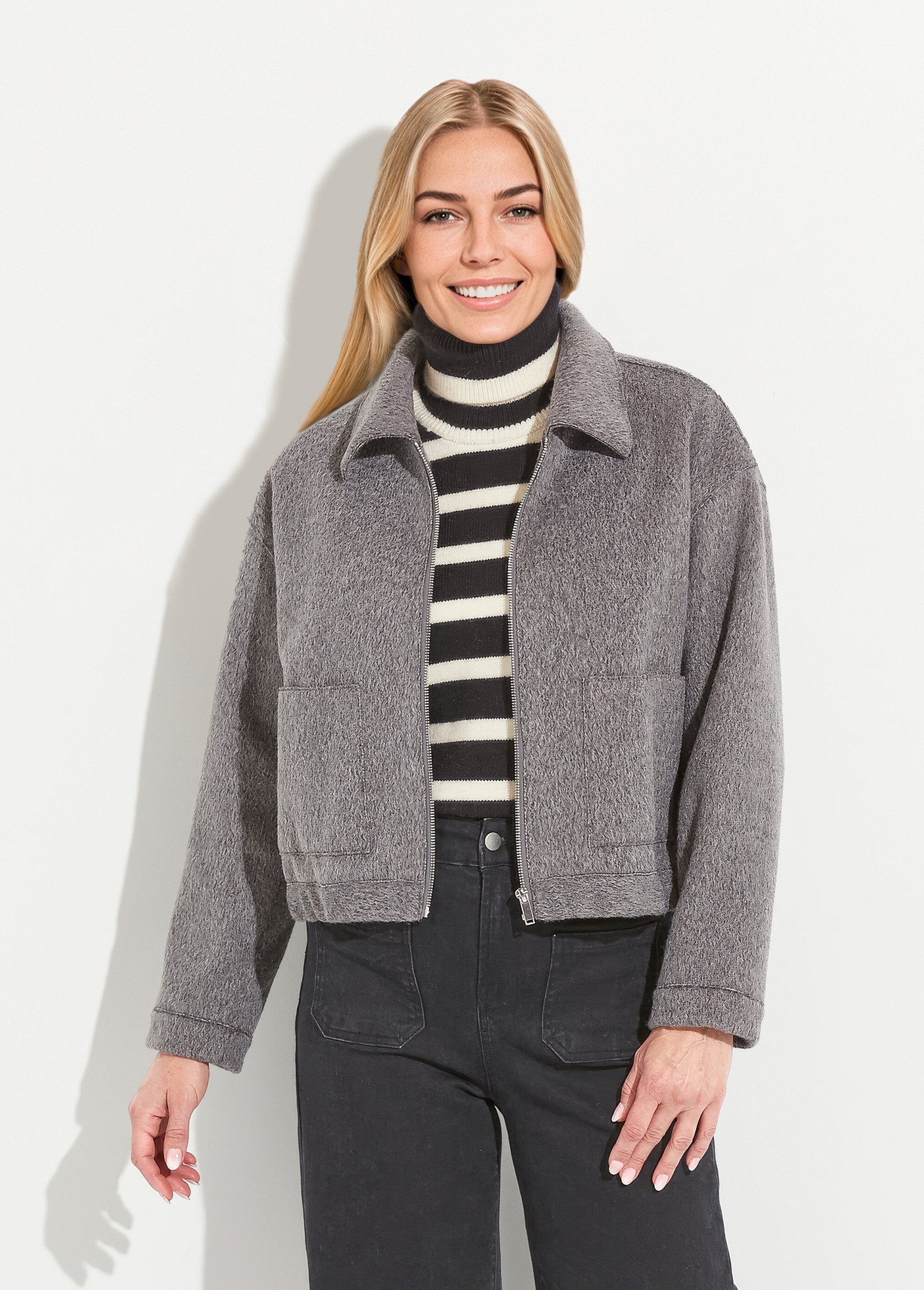 Jaqueta_de_tecido_atoalhado_liso_com_zíper_Gris_FA1_slim