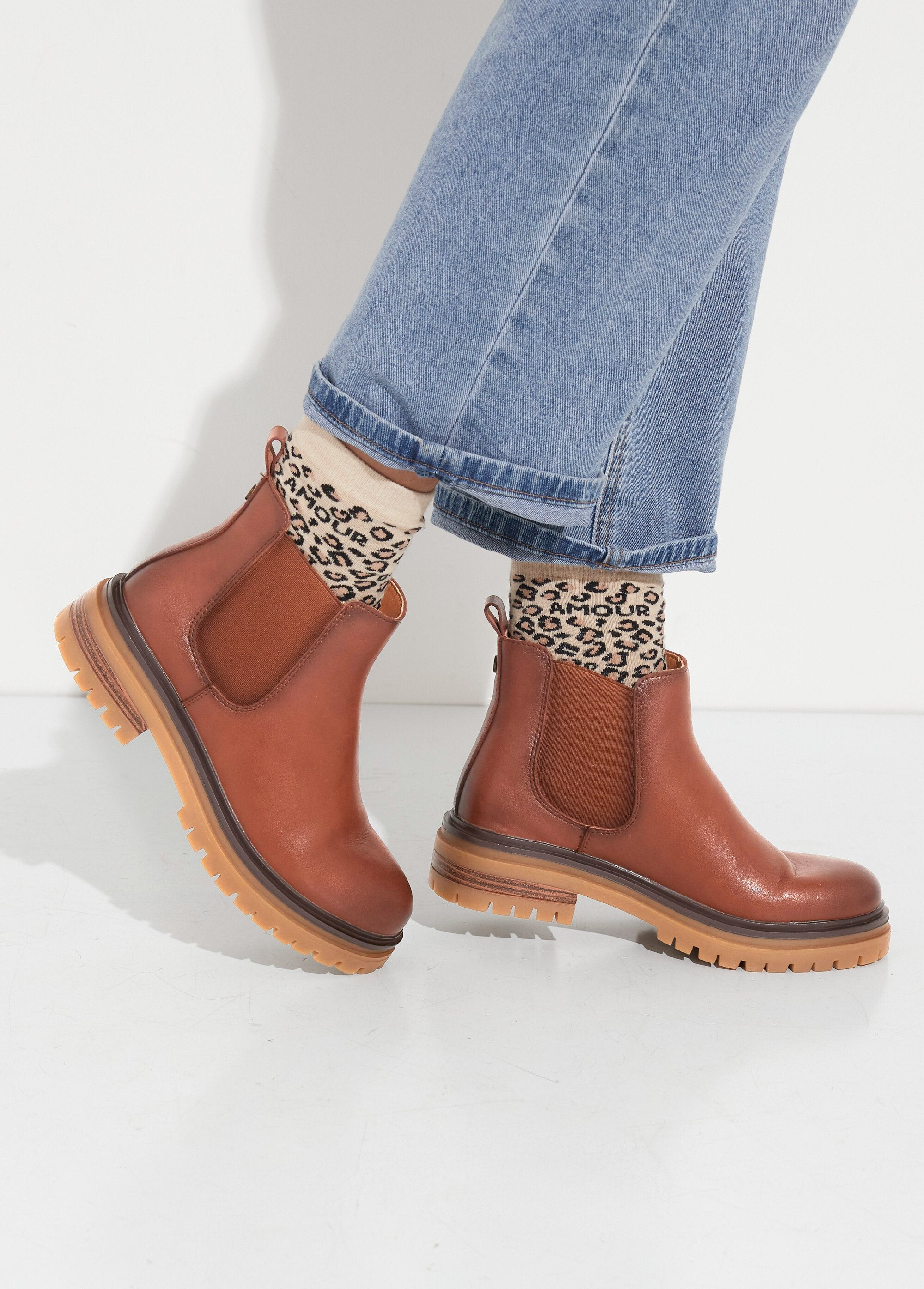 Boots_Chelsea_cuir_avec_semelle_épaisse_Camel_SF1_slim