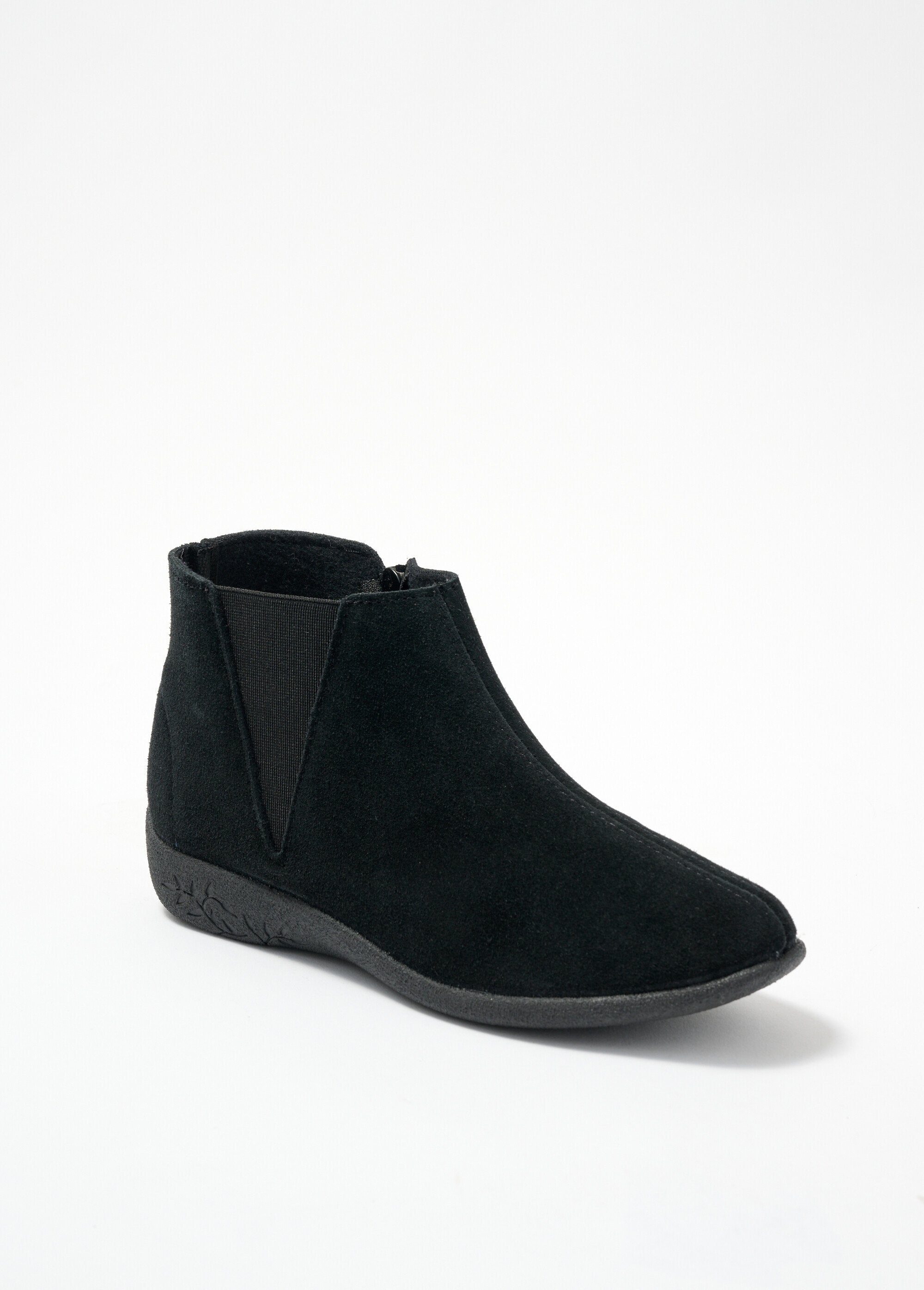 Botas_largas_de_couro_confortáveis_com_fecho_de_correr_elástico_Noir_FA1_slim