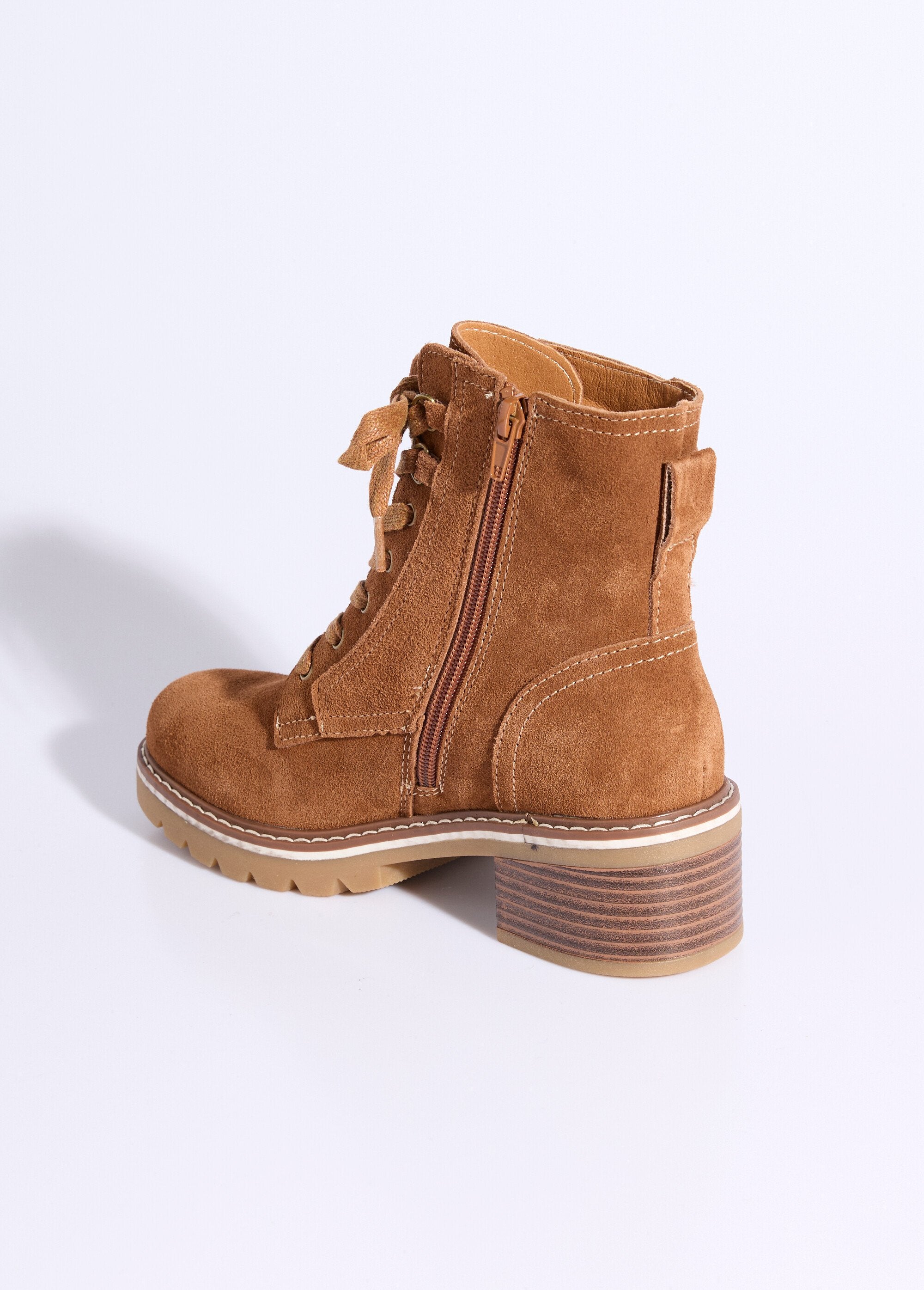 Bottines_en_cuir_crantées,_talon_large_Camel_DO1_slim