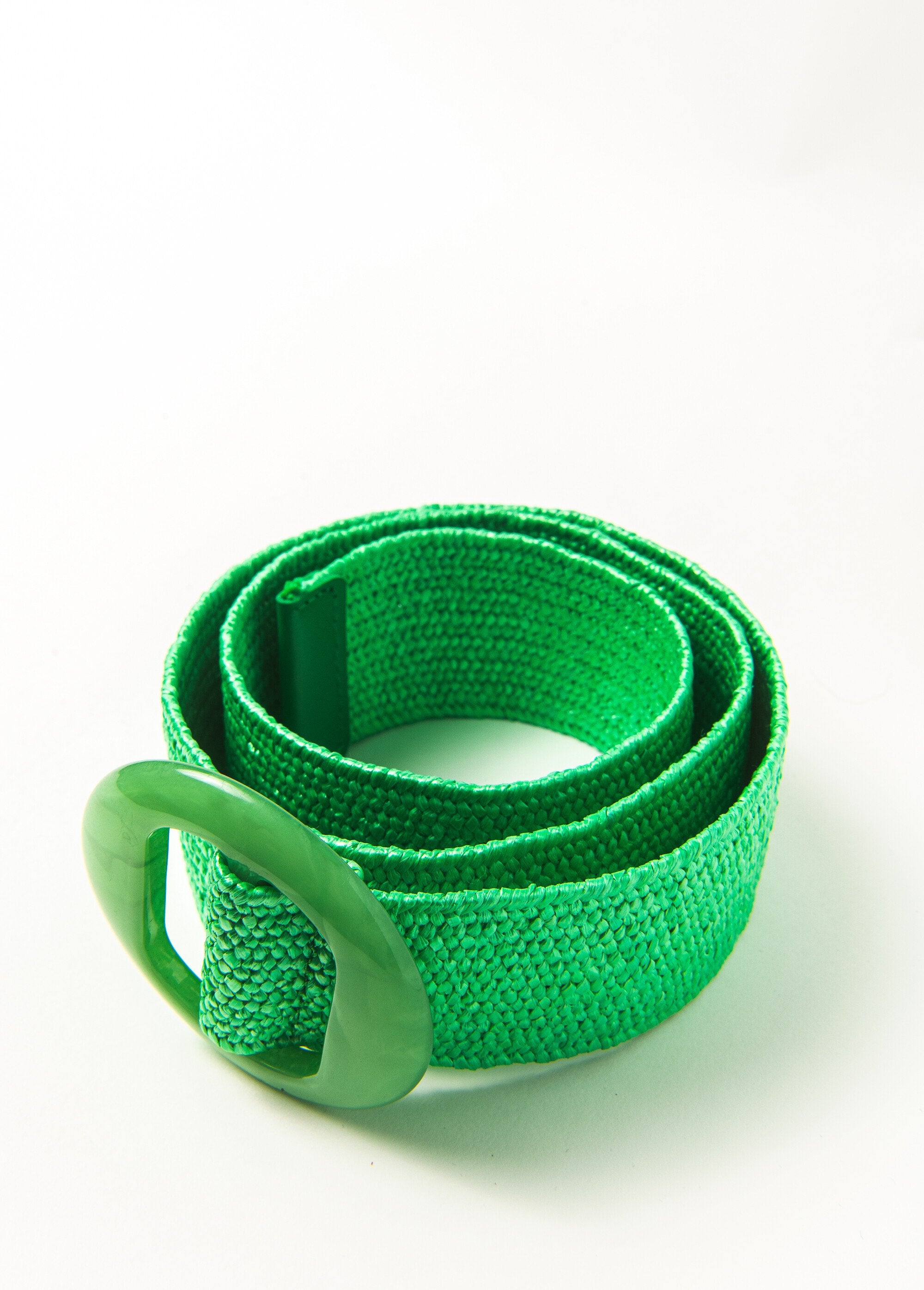 Ceinture_extensible_avec_boucle_ronde_Vert_DE3_slim