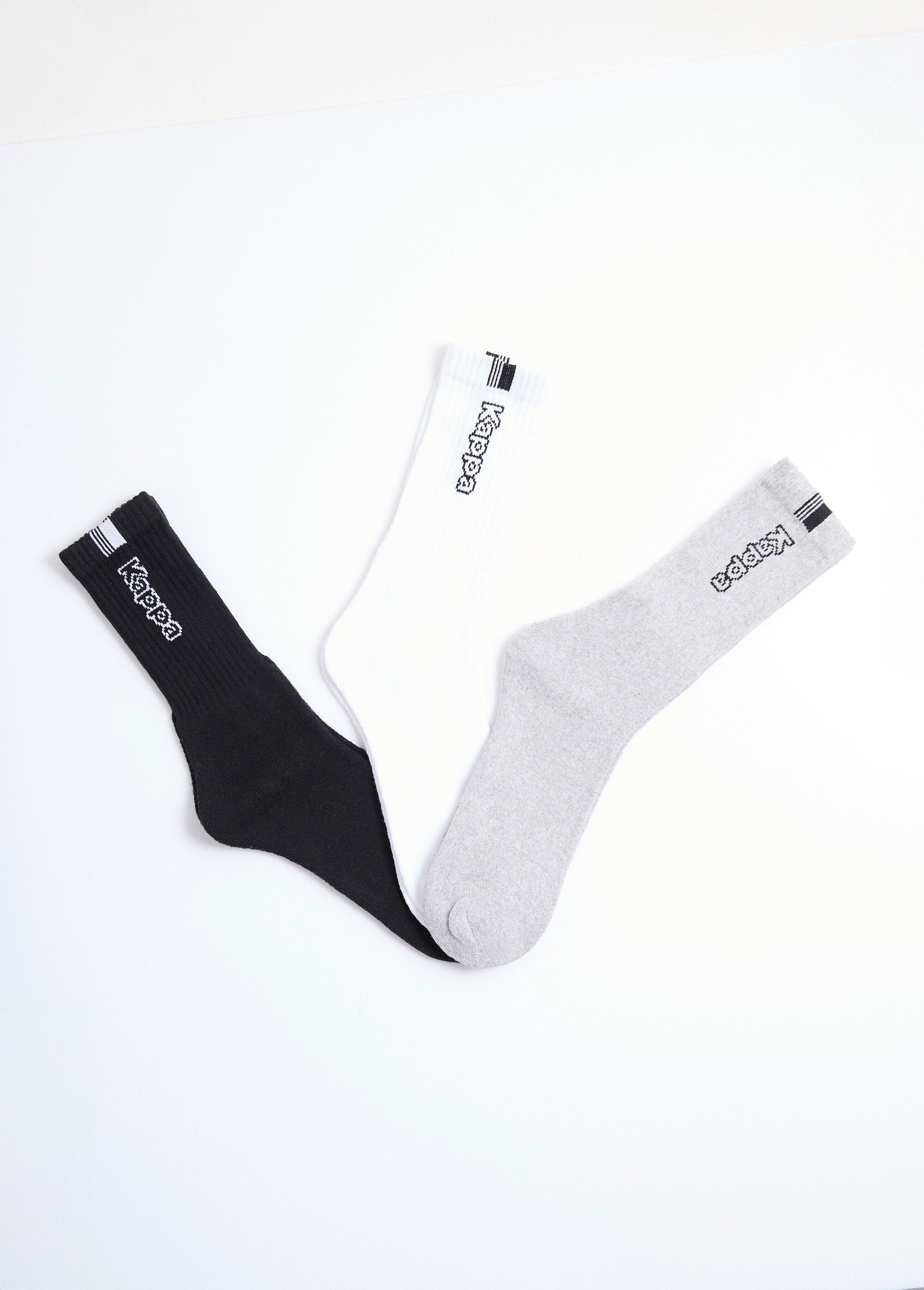 Meias_esportivas_caneladas_variadas_Blanc_et_gris_et_noir_FA1_slim
