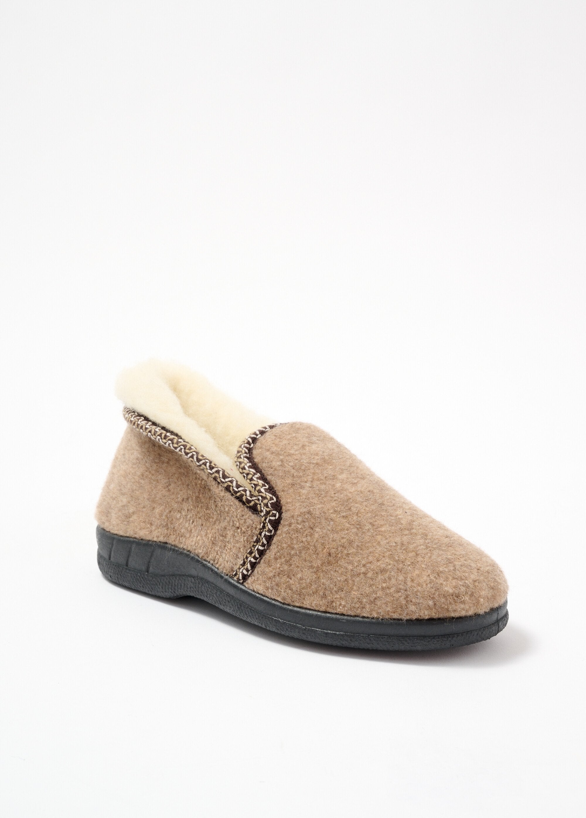 Pantufas_mistas_com_enchimento_de_lã_largura_de_conforto_Camel_FA1_slim