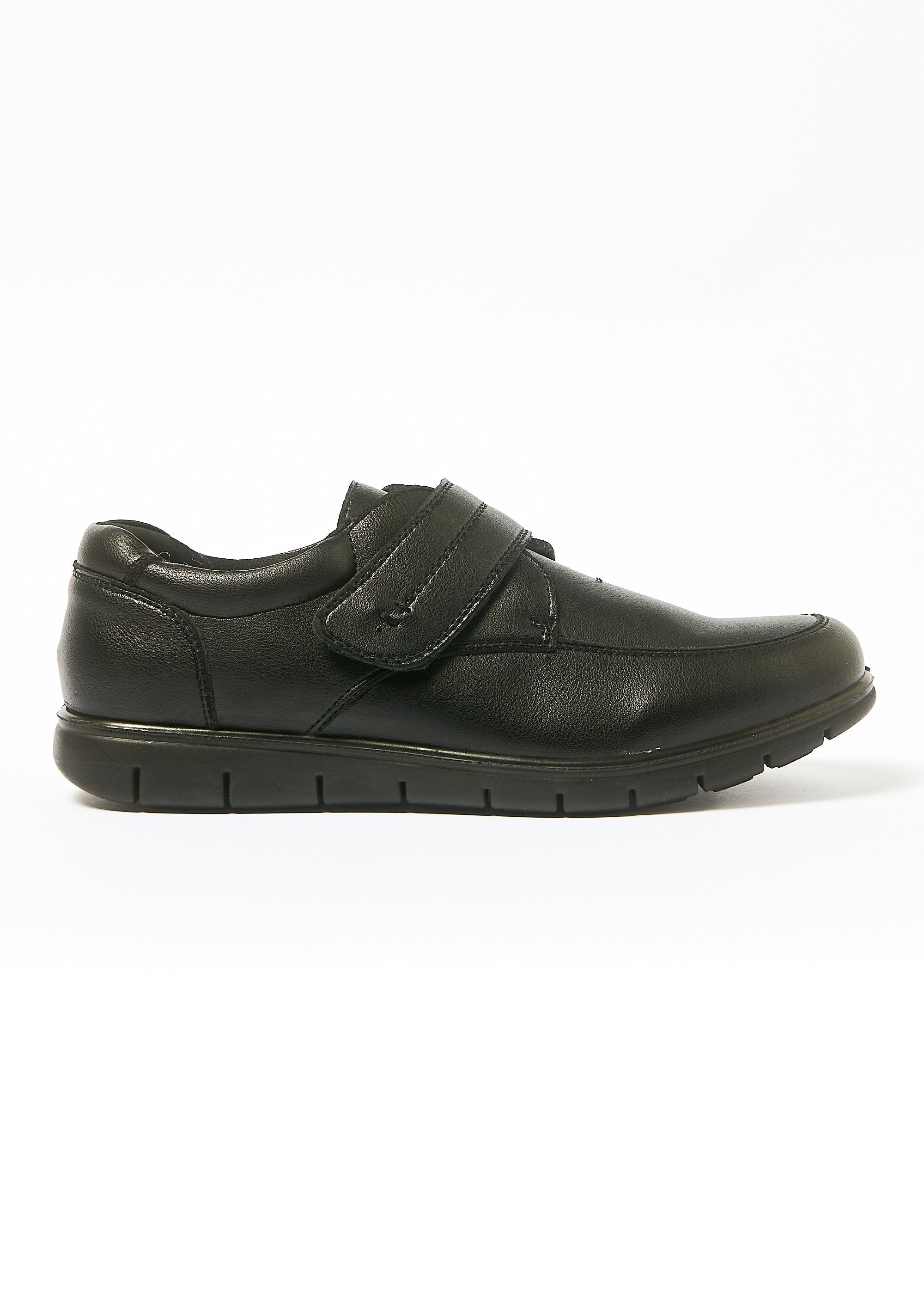 Chaussures_derbys_antidérapantes_avec_scratchs_Noir_DR1_slim